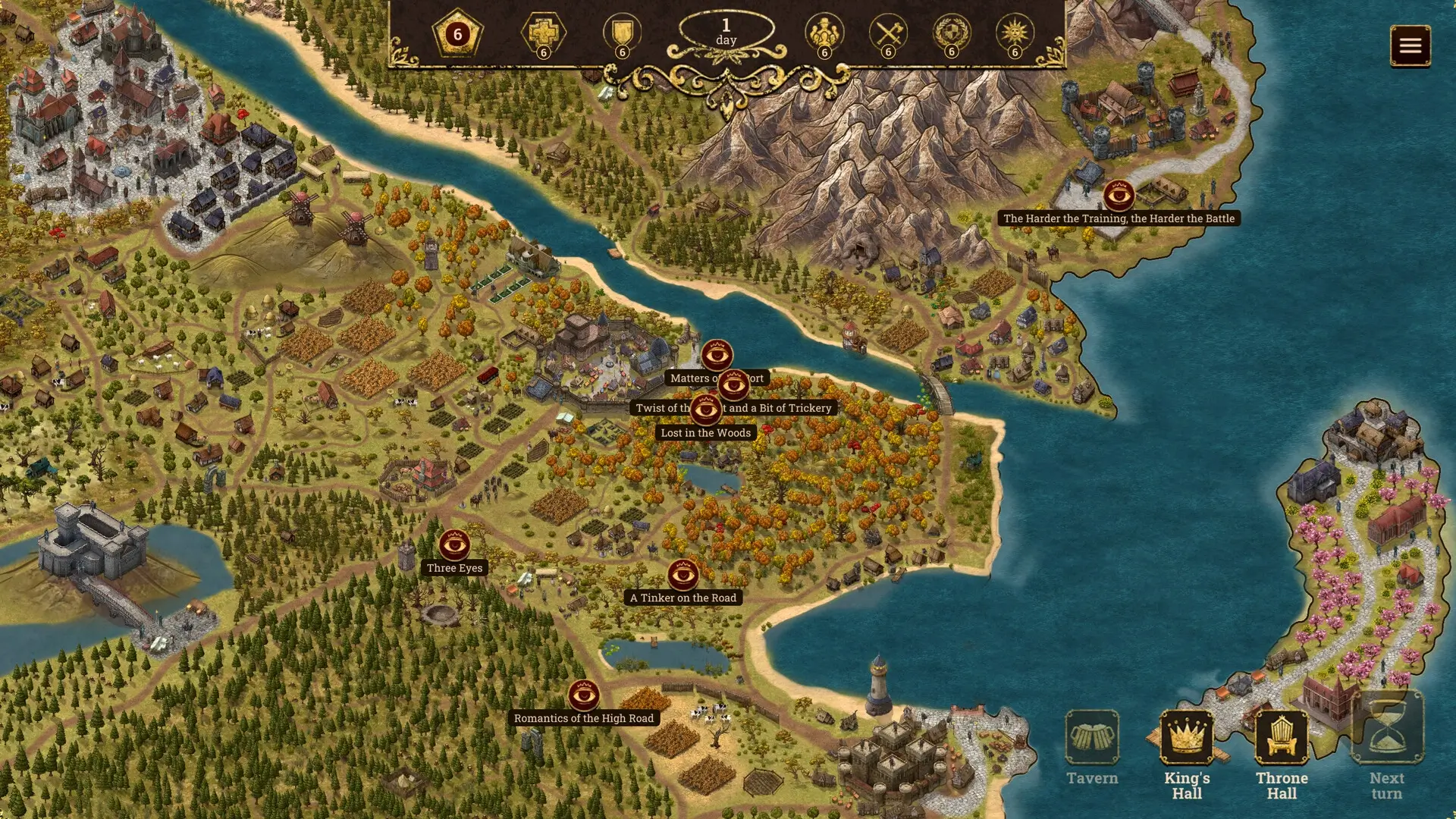 The Succession of Changing Kings Gameplay Screenshots 1