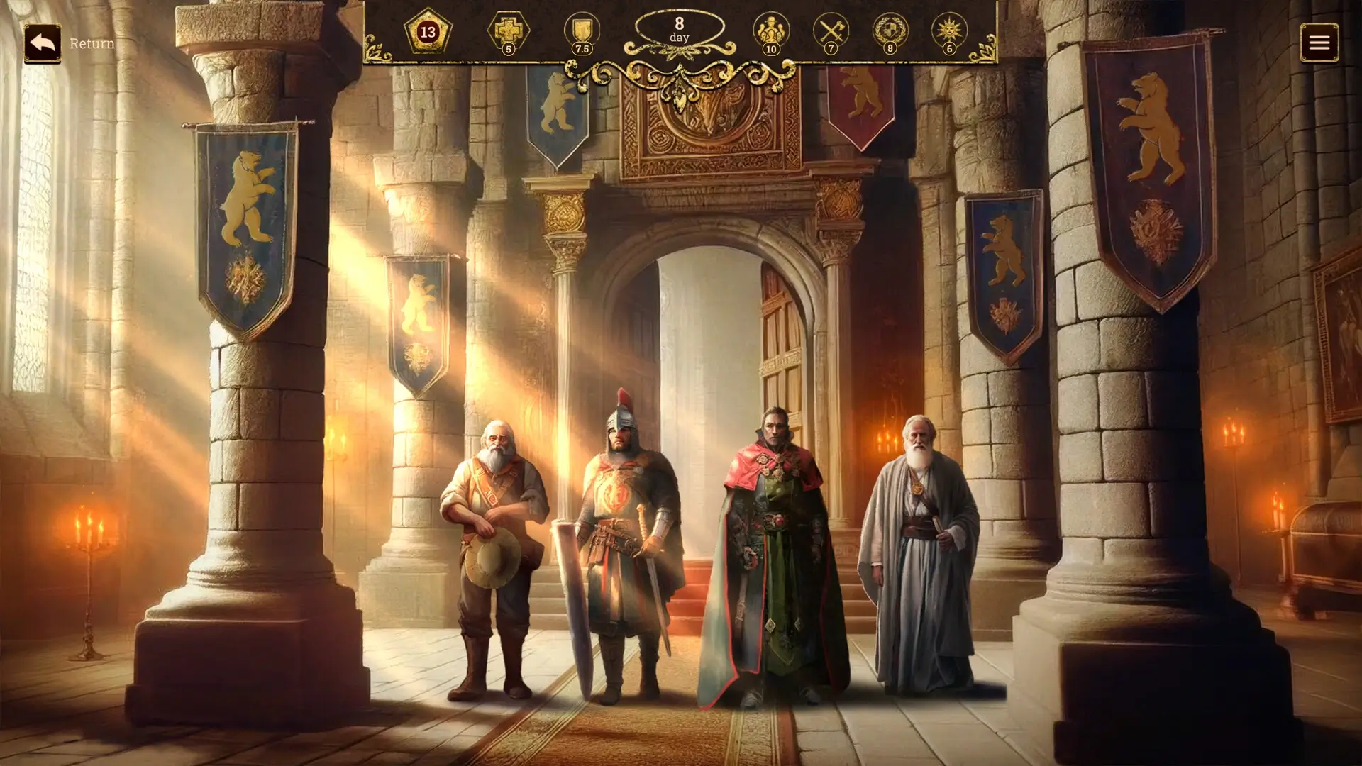The Succession of Changing Kings Gameplay Screenshots 2