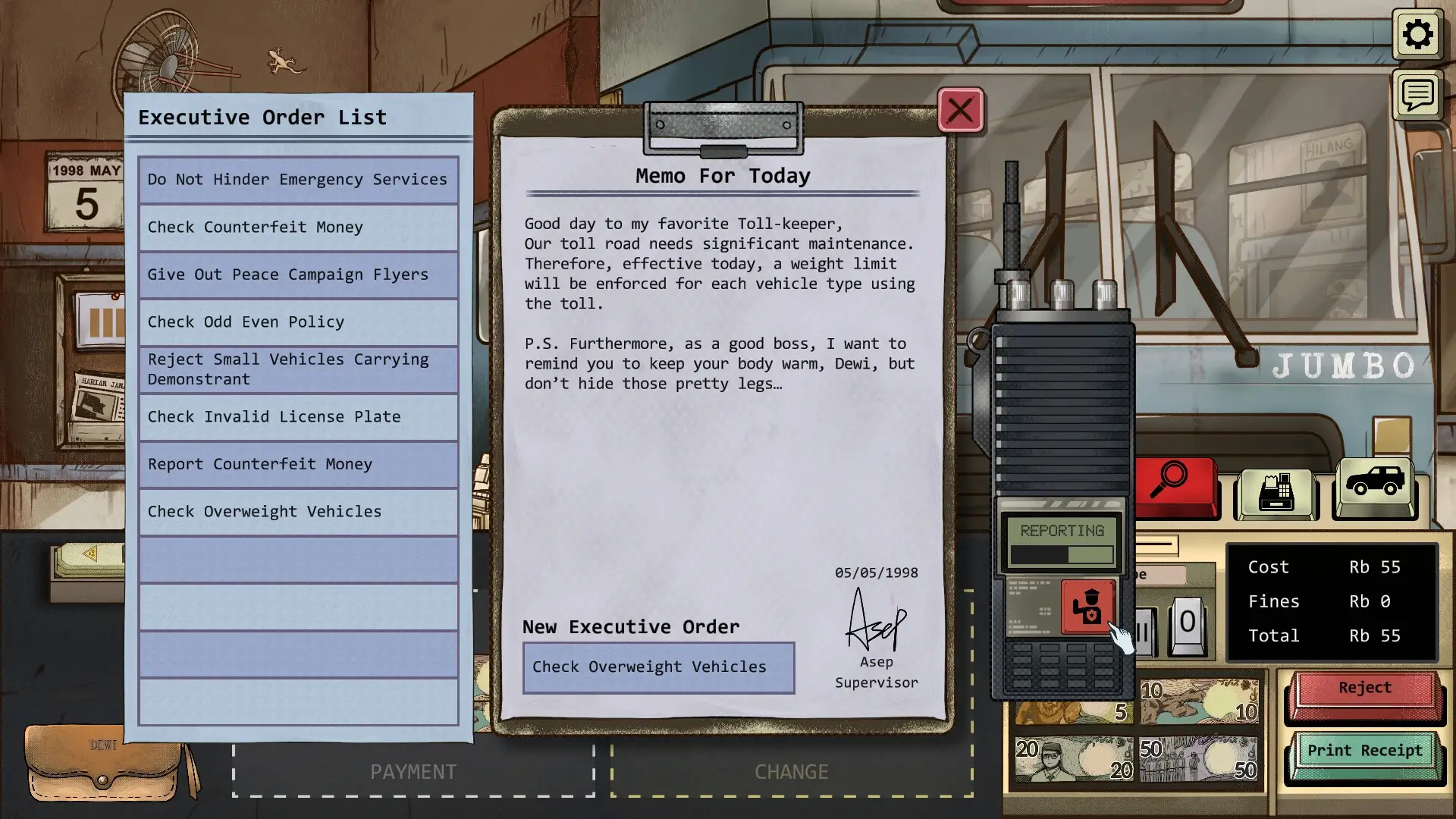 1998: The Toll Keeper Story – Inflation Edition Gameplay Screenshots 3