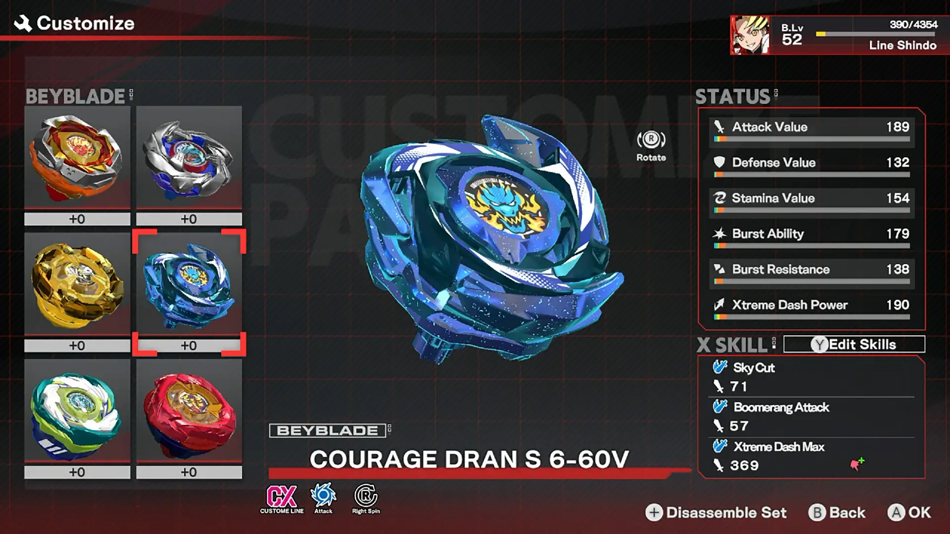 BEYBLADE X EVOBATTLE: Deluxe Edition Gameplay Screenshots 4