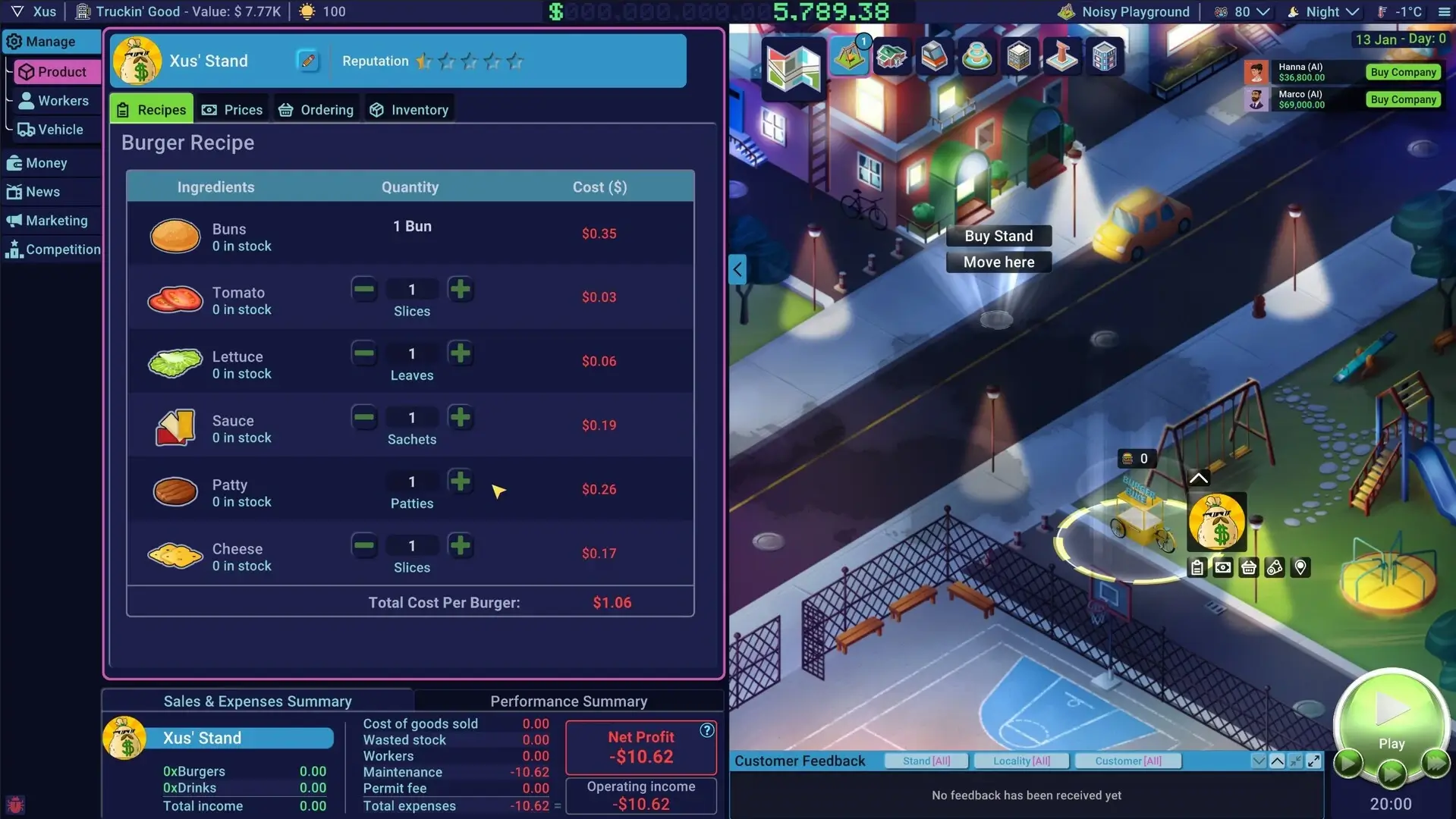 Business Heroes: Street Grub Gameplay Screenshots 2