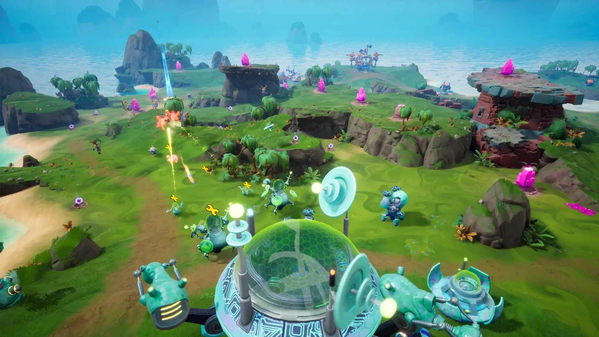Chip ‘n Clawz vs. The Brainioids Gameplay Screenshots 1