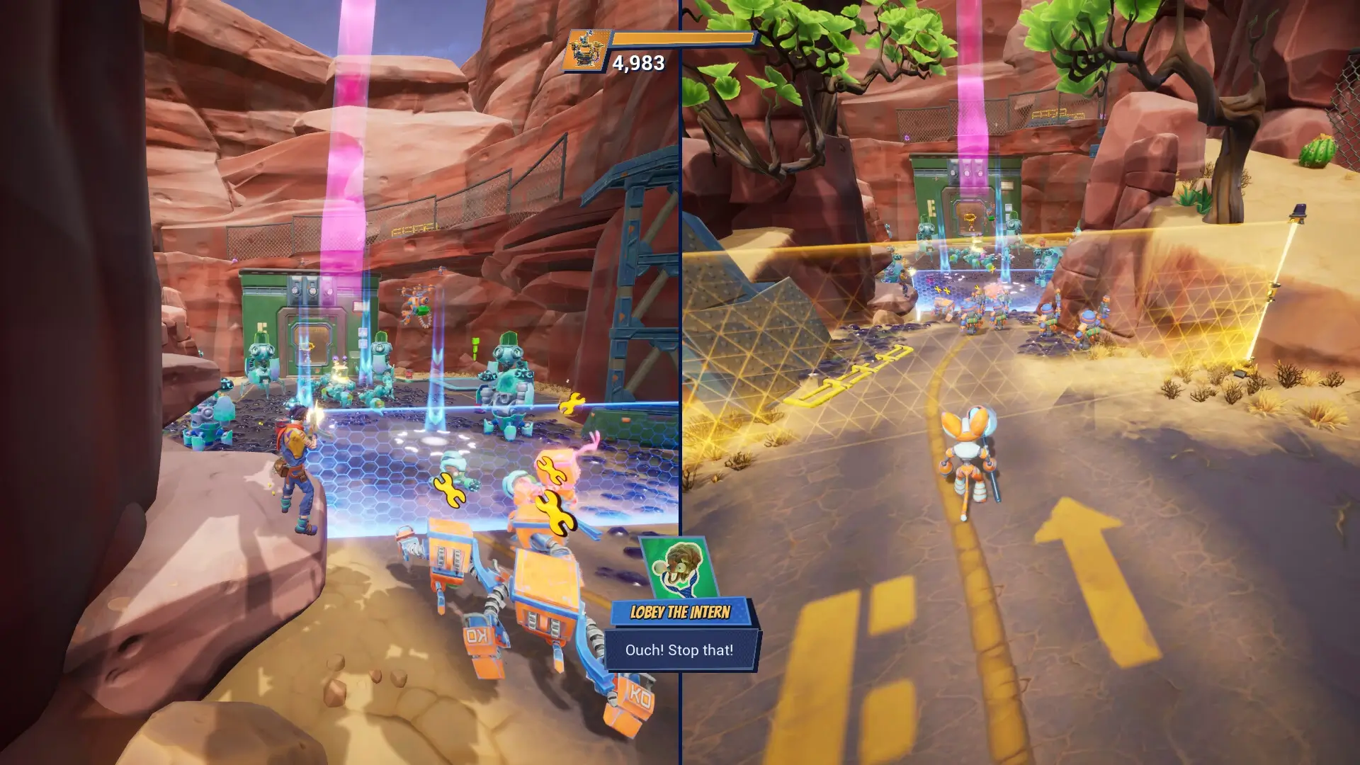 Chip ‘n Clawz vs. The Brainioids Gameplay Screenshots 2