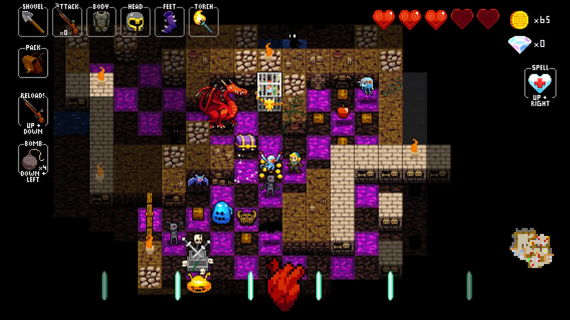 Crypt of the NecroDancer: ULTIMATE PACK Gameplay Screenshots 2