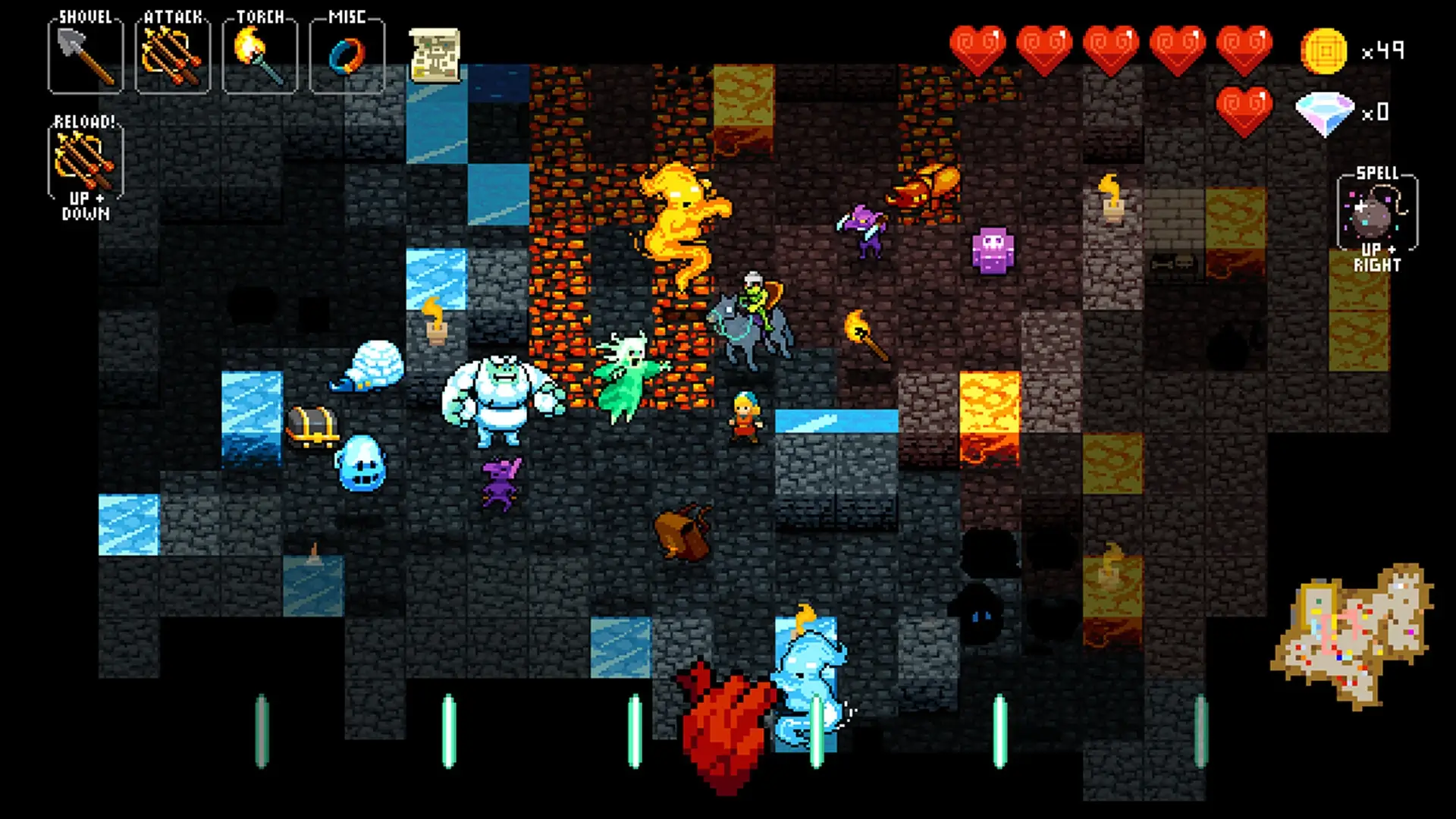 Crypt of the NecroDancer: ULTIMATE PACK Gameplay Screenshots 4