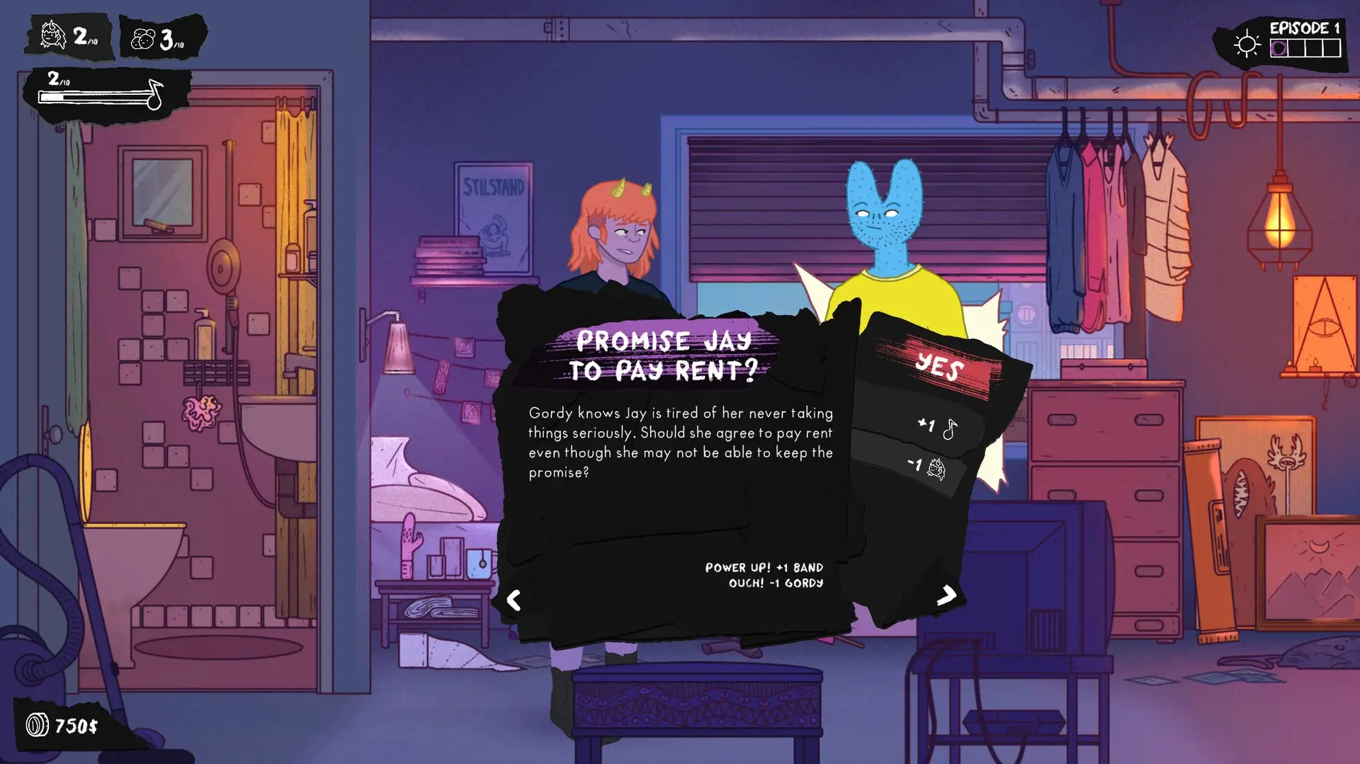 Dead Pets: A Punk Rock Slice of Life Sim – Deluxe Edition Gameplay Screenshots 3