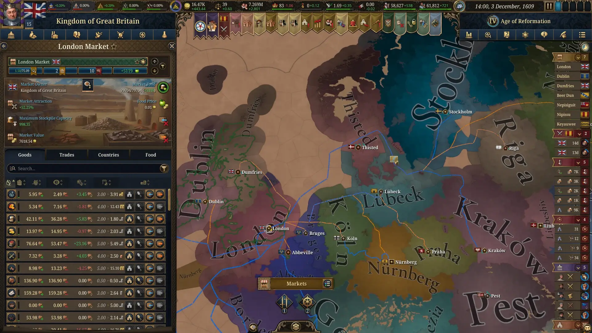 Europa Universalis V Gameplay Screenshots 4