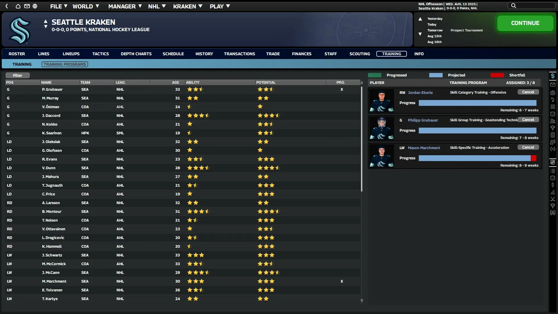 Franchise Hockey Manager 12 Gameplay Screenshots 1