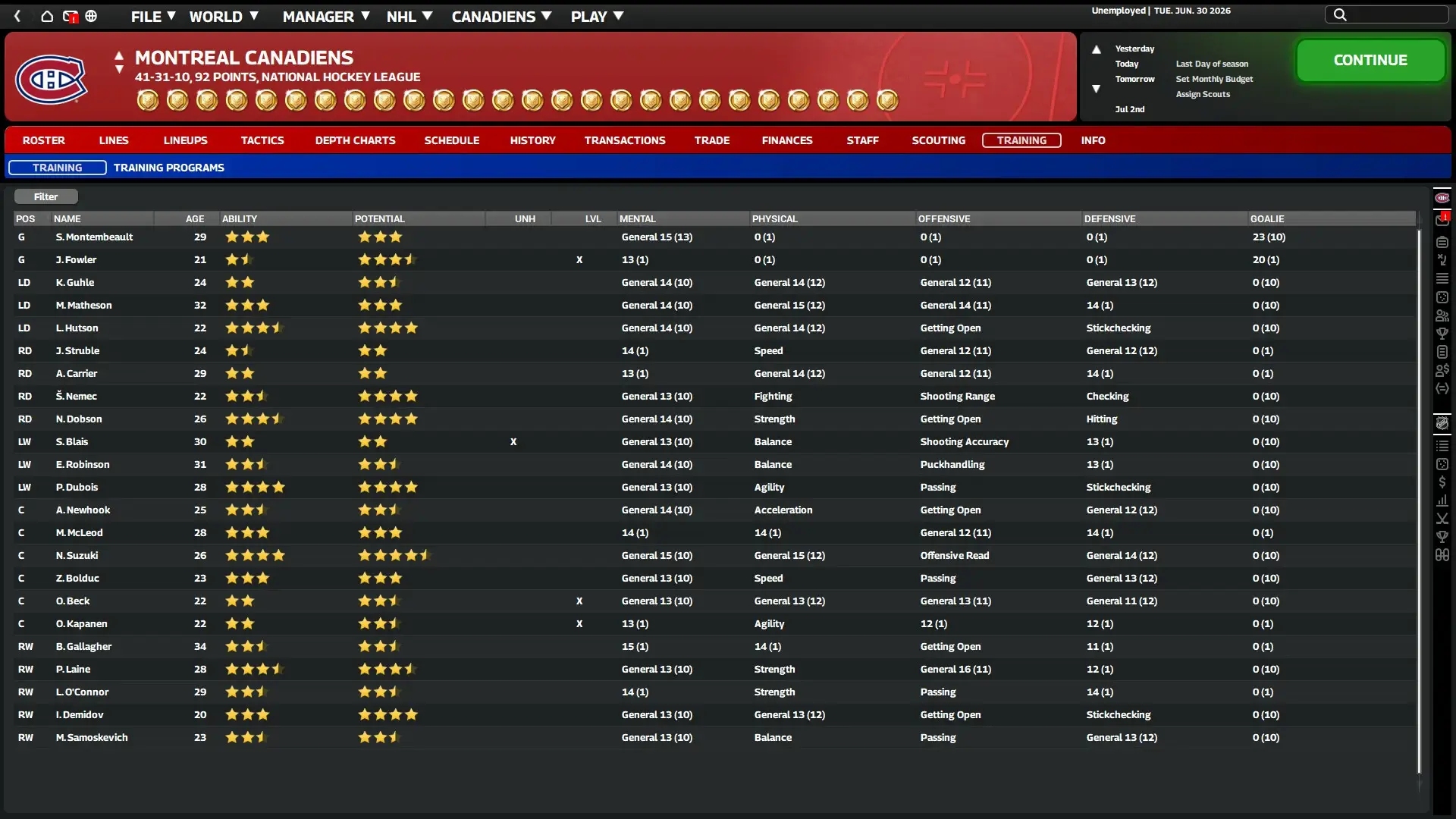 Franchise Hockey Manager 12 Gameplay Screenshots 3