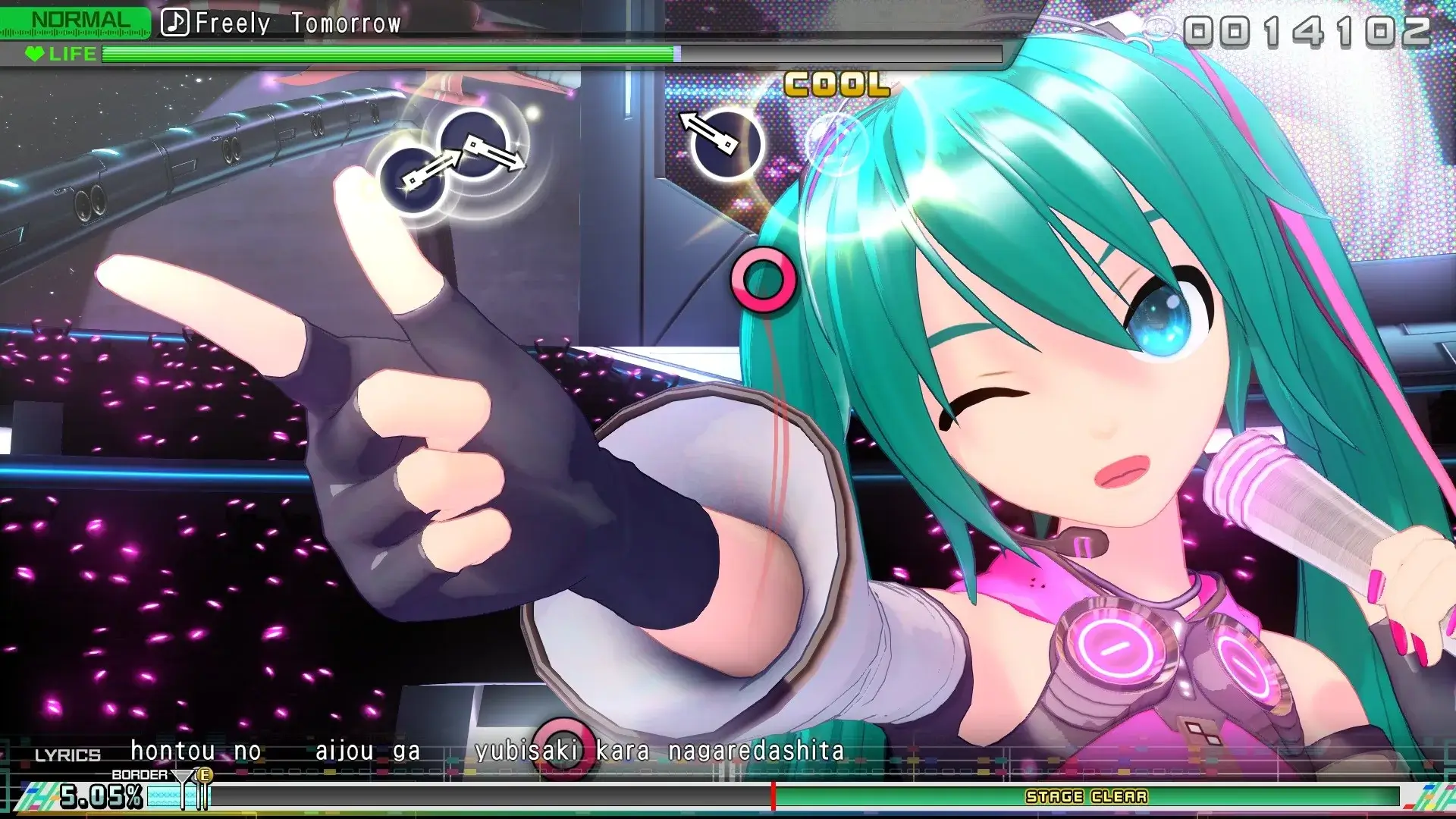 Hatsune Miku: Project DIVA Mega Mix+: VIP Edition Gameplay Screenshots 1