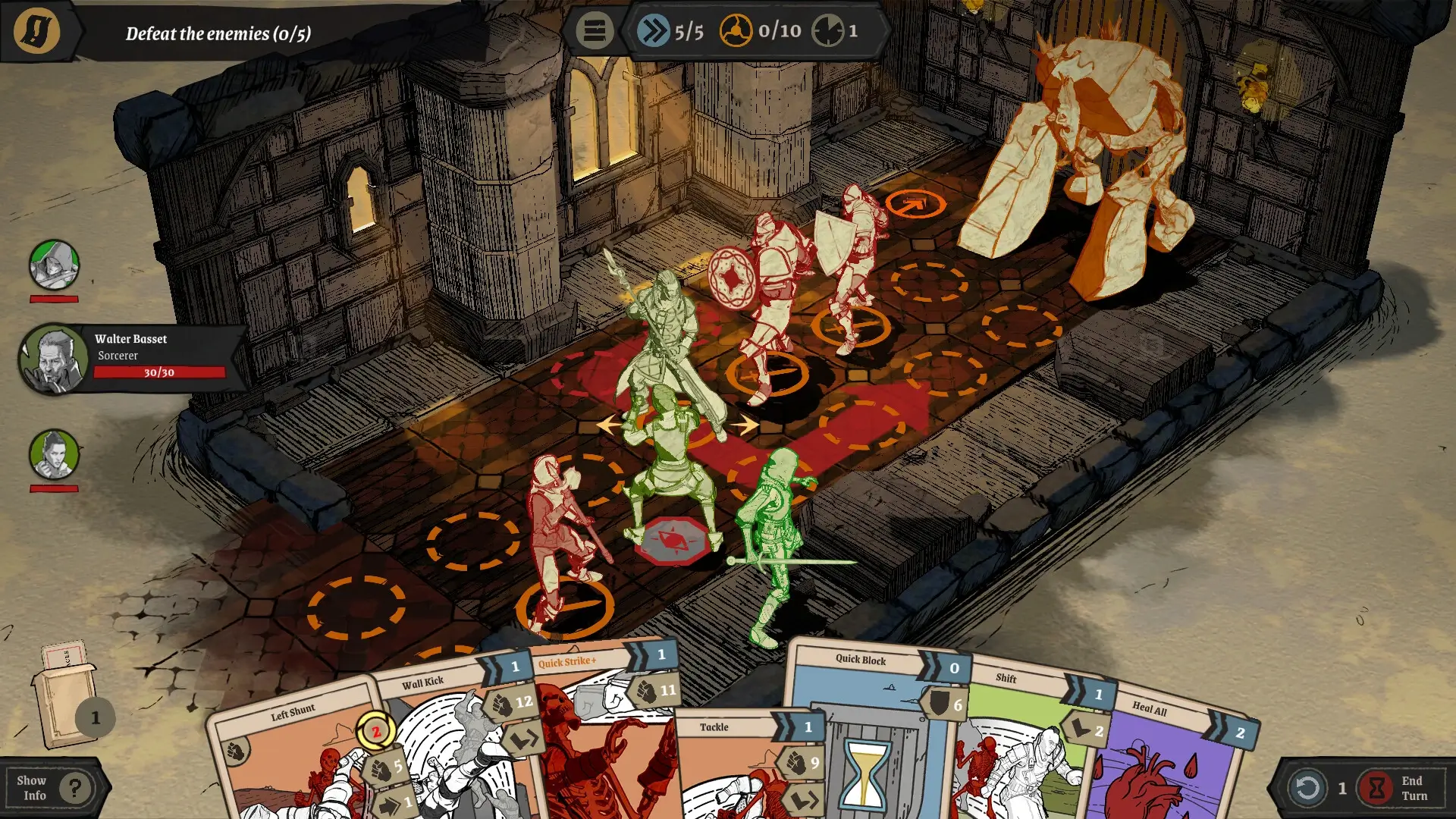 Knights in Tight Spaces: Collector’s Edition Gameplay Screenshots 1
