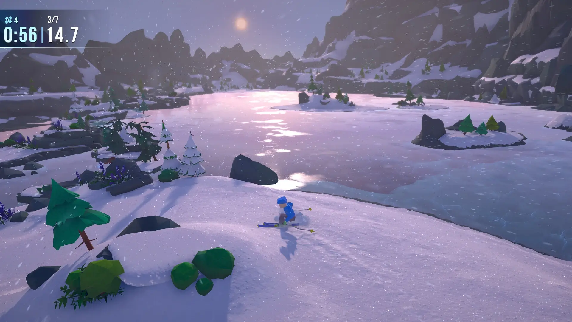 Lonely Mountains: Snow Riders – Supporter Bundle Gameplay Screenshots 1