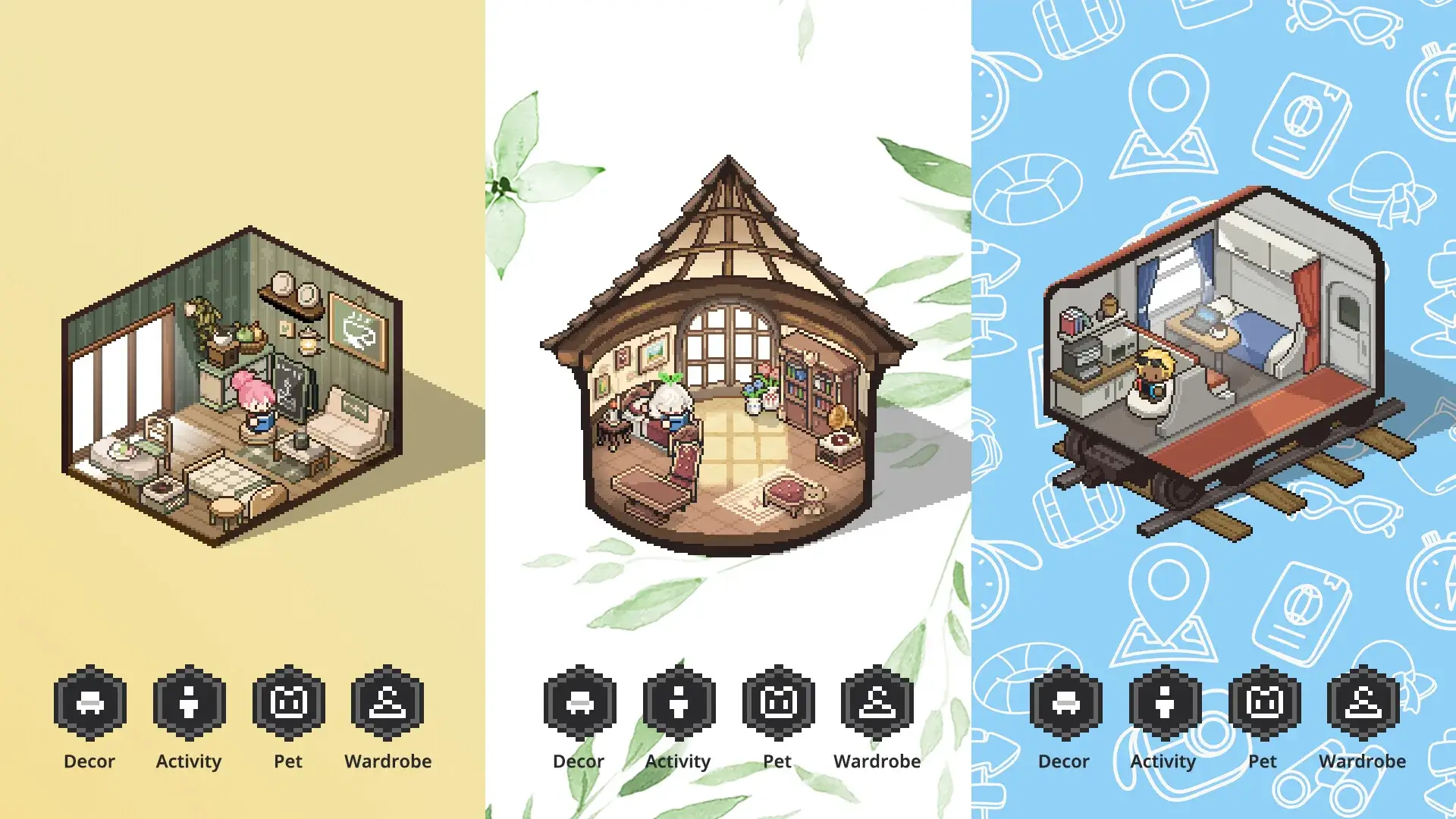 Mini Cozy Room: Lo-Fi – All in One Bundle Gameplay Screenshots 2