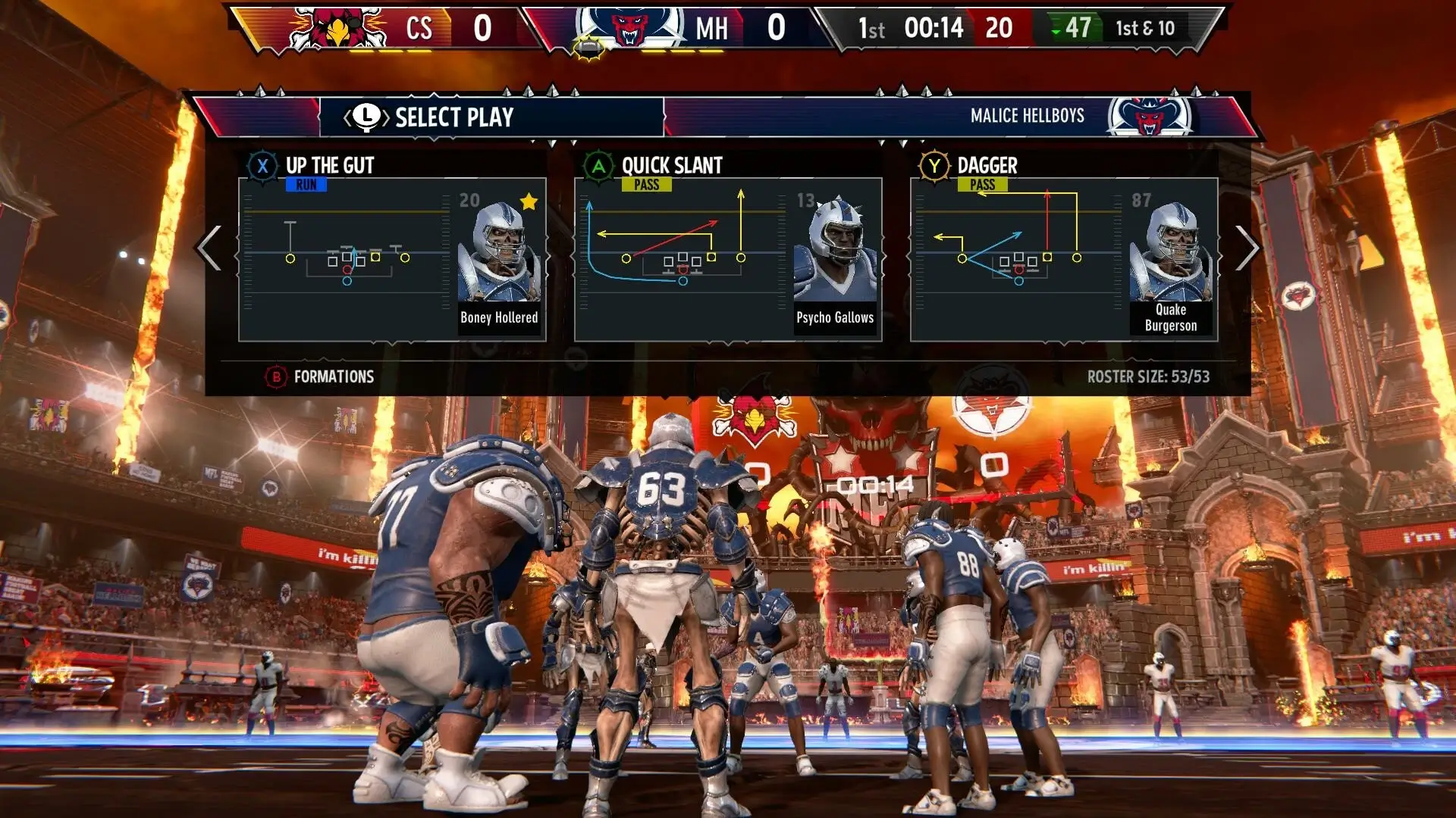 Mutant Football League 2 Gameplay Screenshots 1