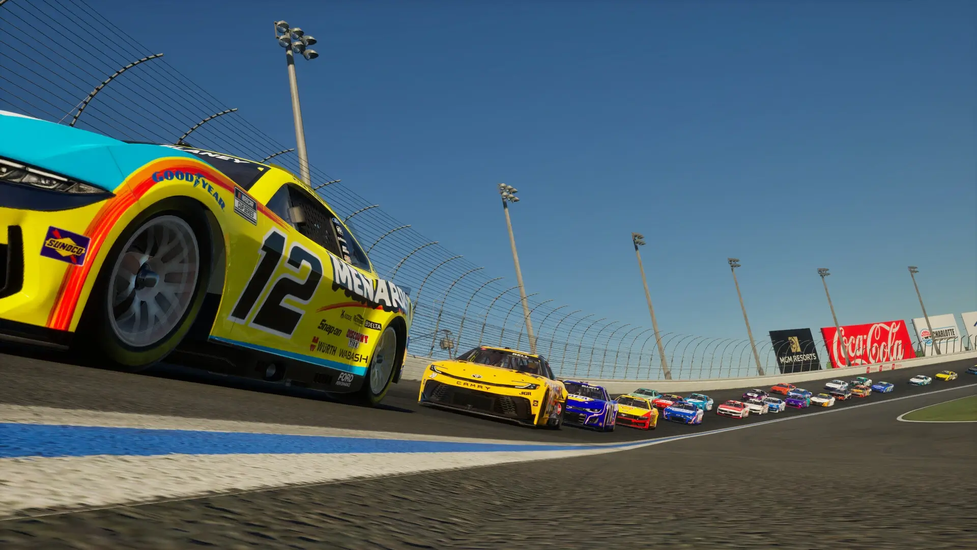NASCAR 25: Gold Edition Gameplay Screenshots 1