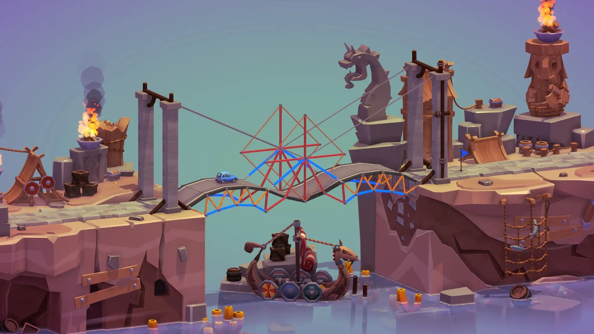 Poly Bridge 3: Deluxe Edition Gameplay Screenshots 2