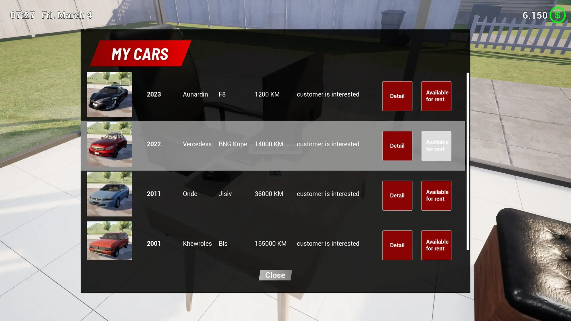 Rent A Car Simulator 24 Gameplay Screenshots 2
