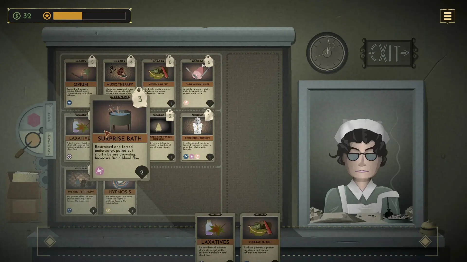 Sanatorium: A Mental Asylum Simulator Gameplay Screenshots 3