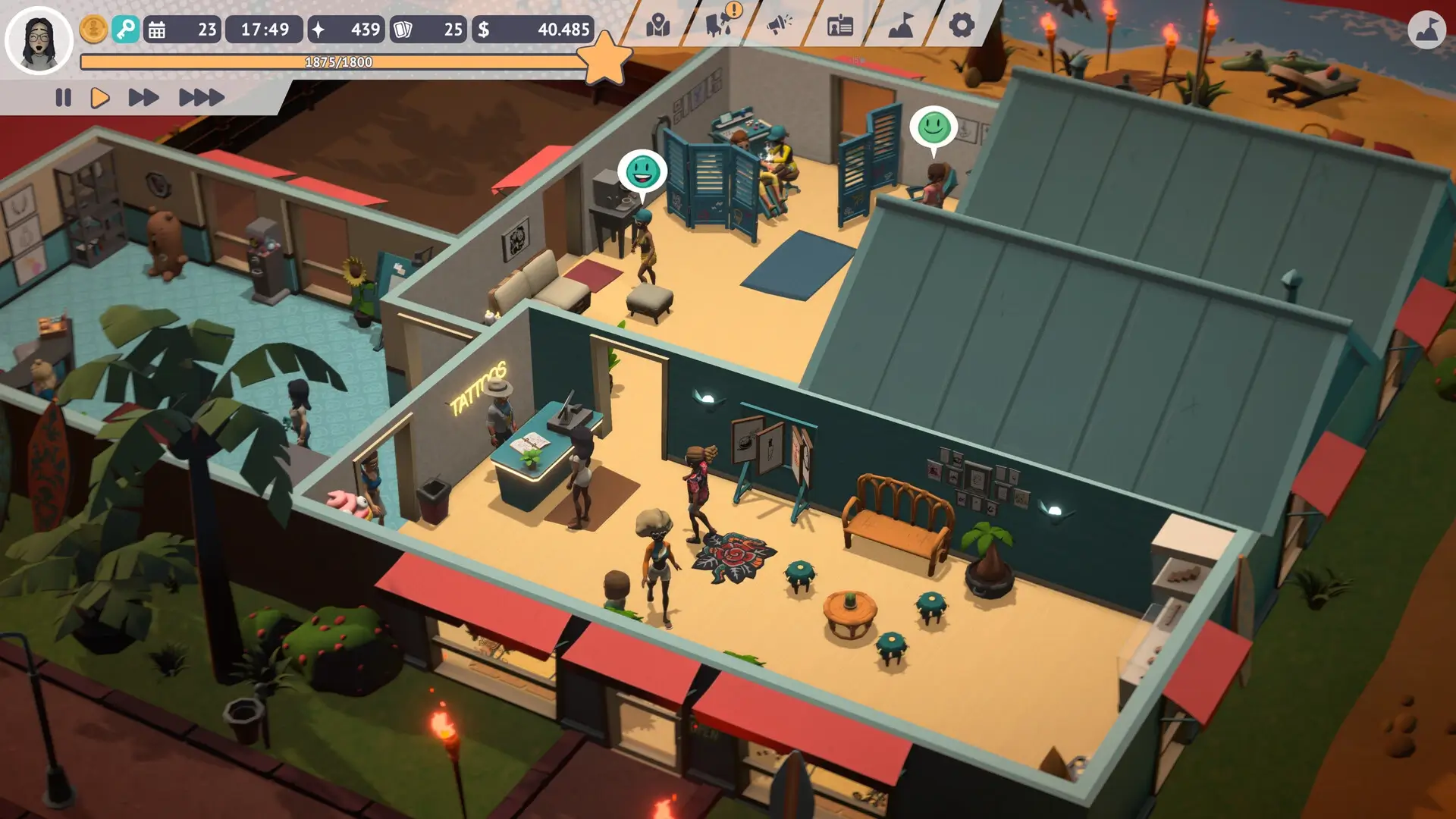 Tattoo Tycoon Gameplay Screenshots 2