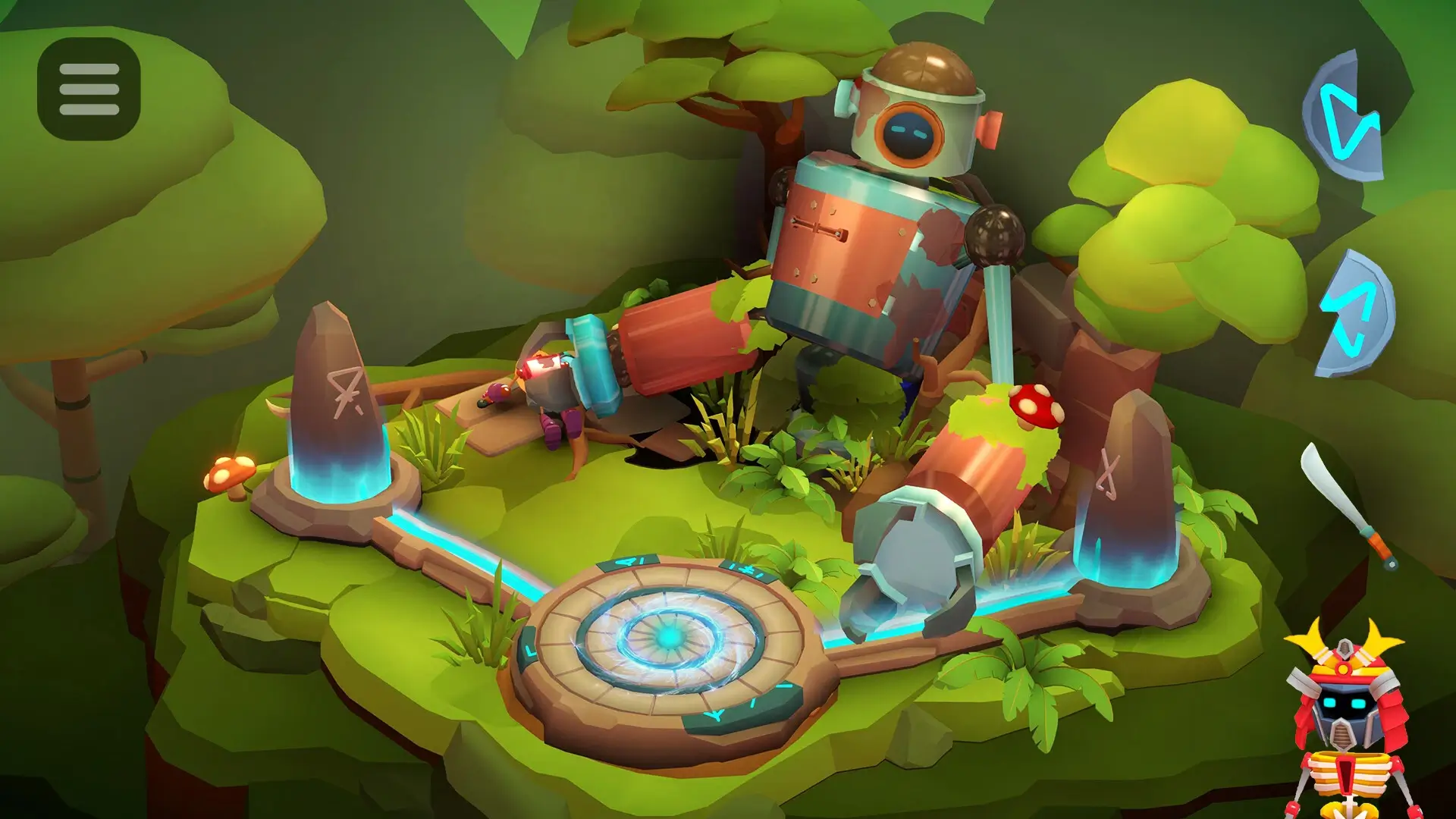 Tiny Robots: Portal Escape Gameplay Screenshots 2