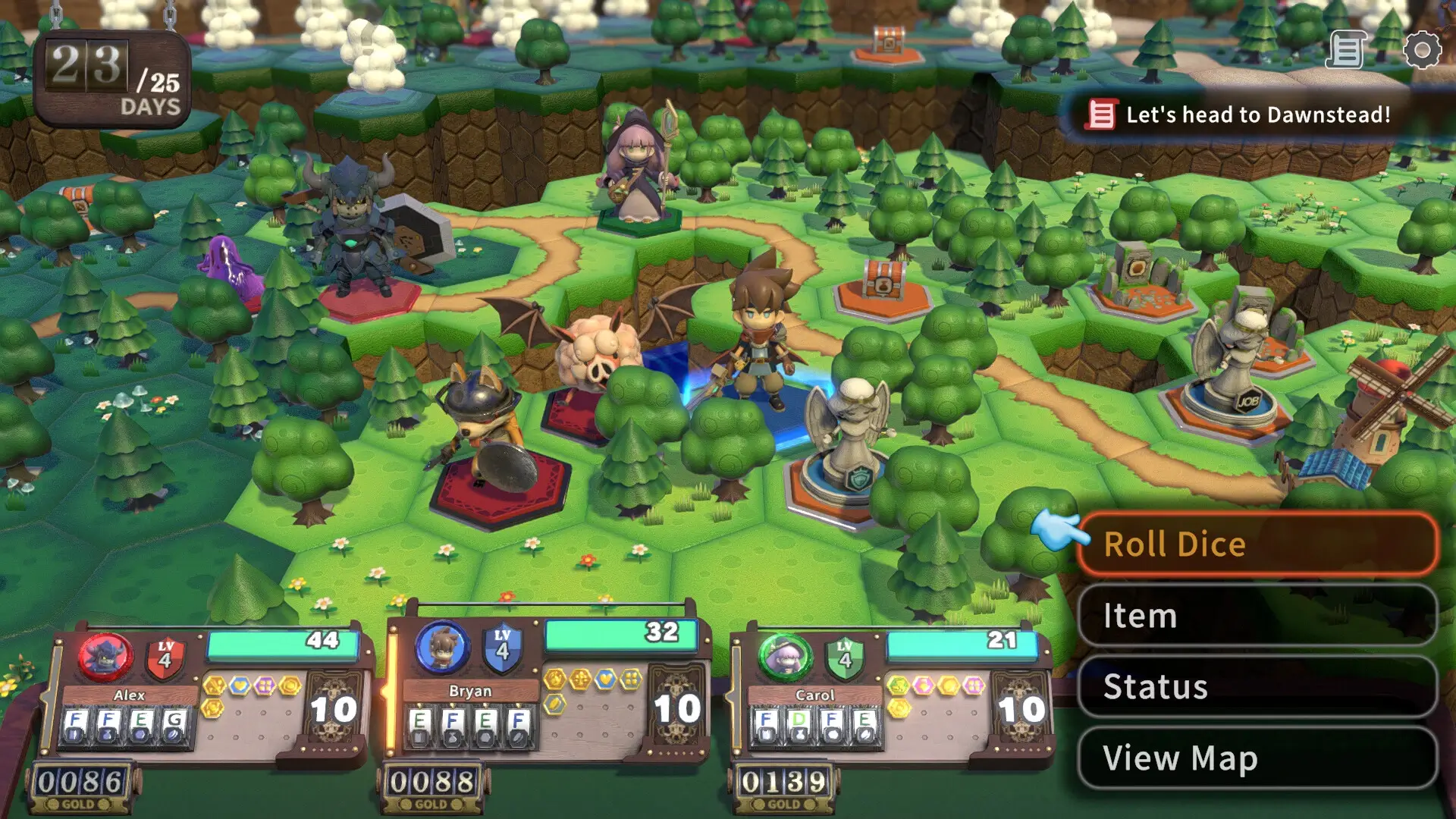 Viractal: Will You Trust Your Party? Gameplay Screenshots 1