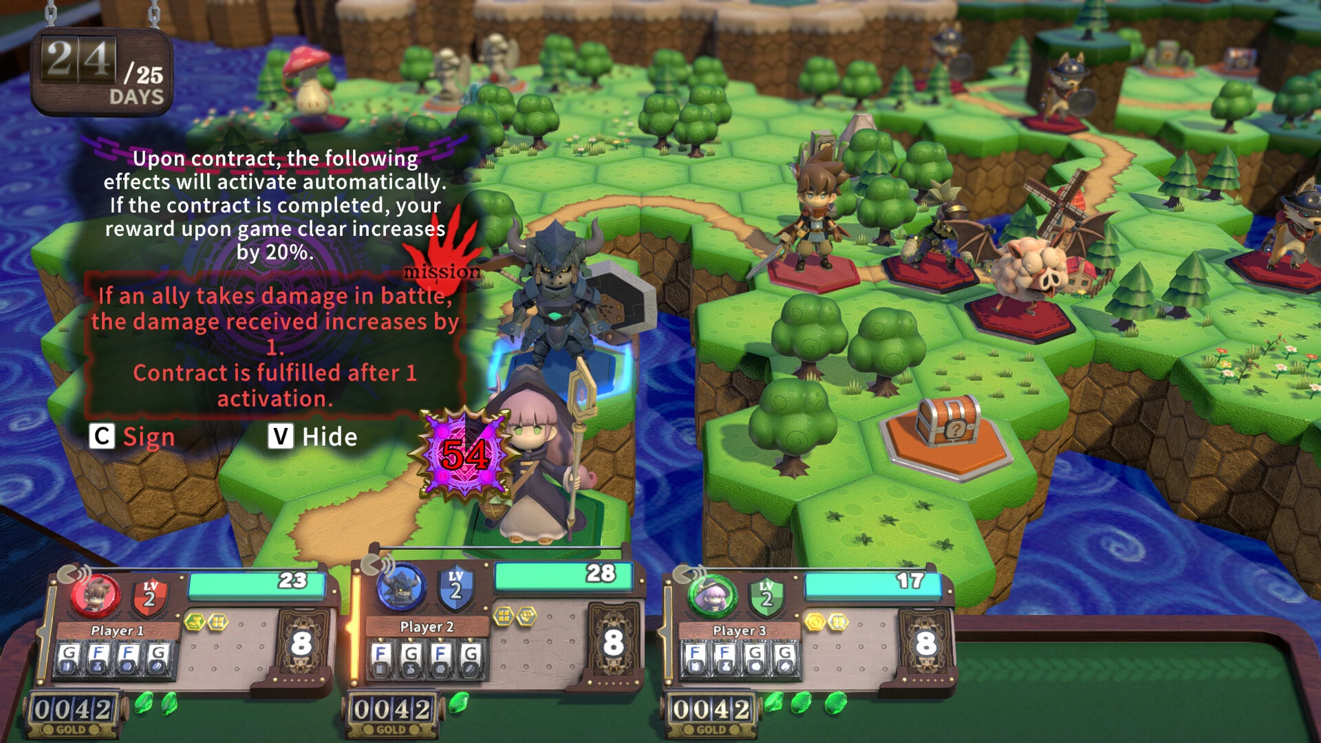 Viractal: Will You Trust Your Party? Gameplay Screenshots 4