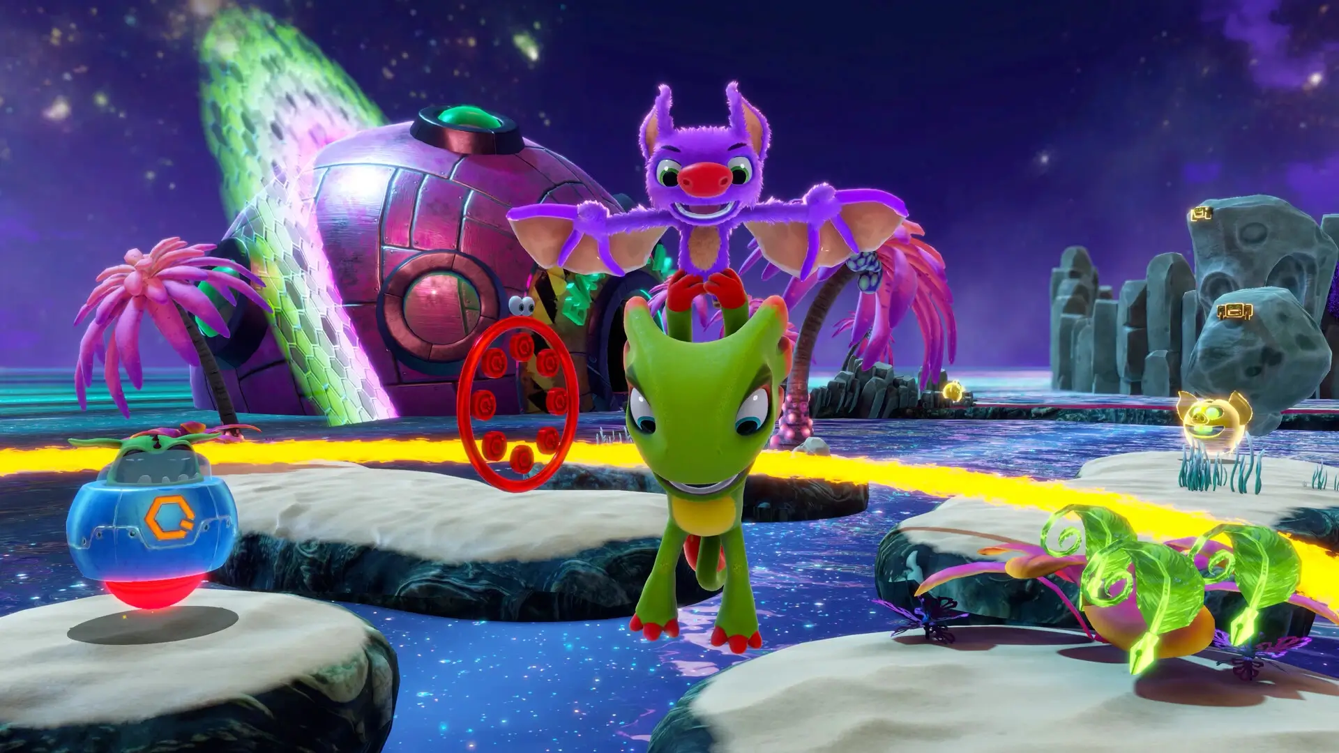 Yooka-Replaylee Gameplay Screenshots 1