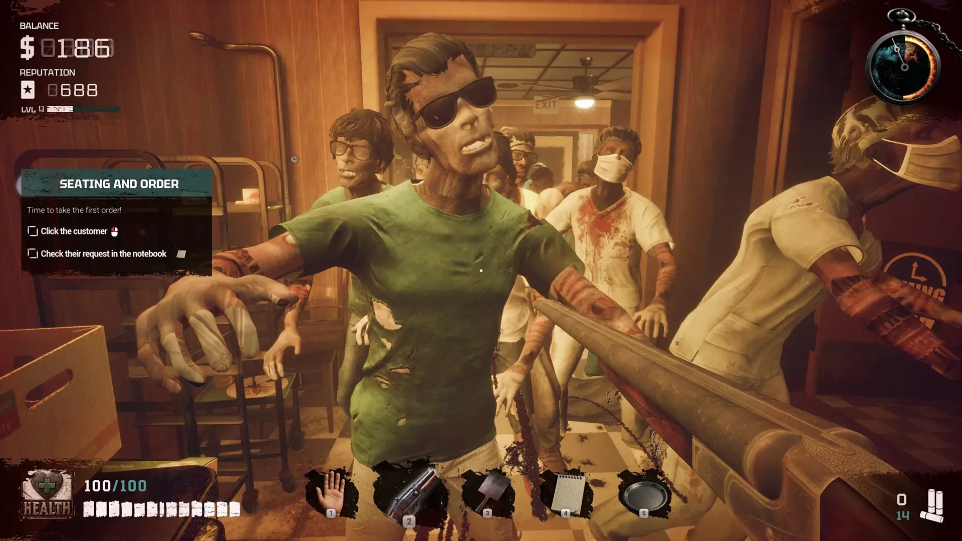 Zombie Diner Simulator Gameplay Screenshots 2