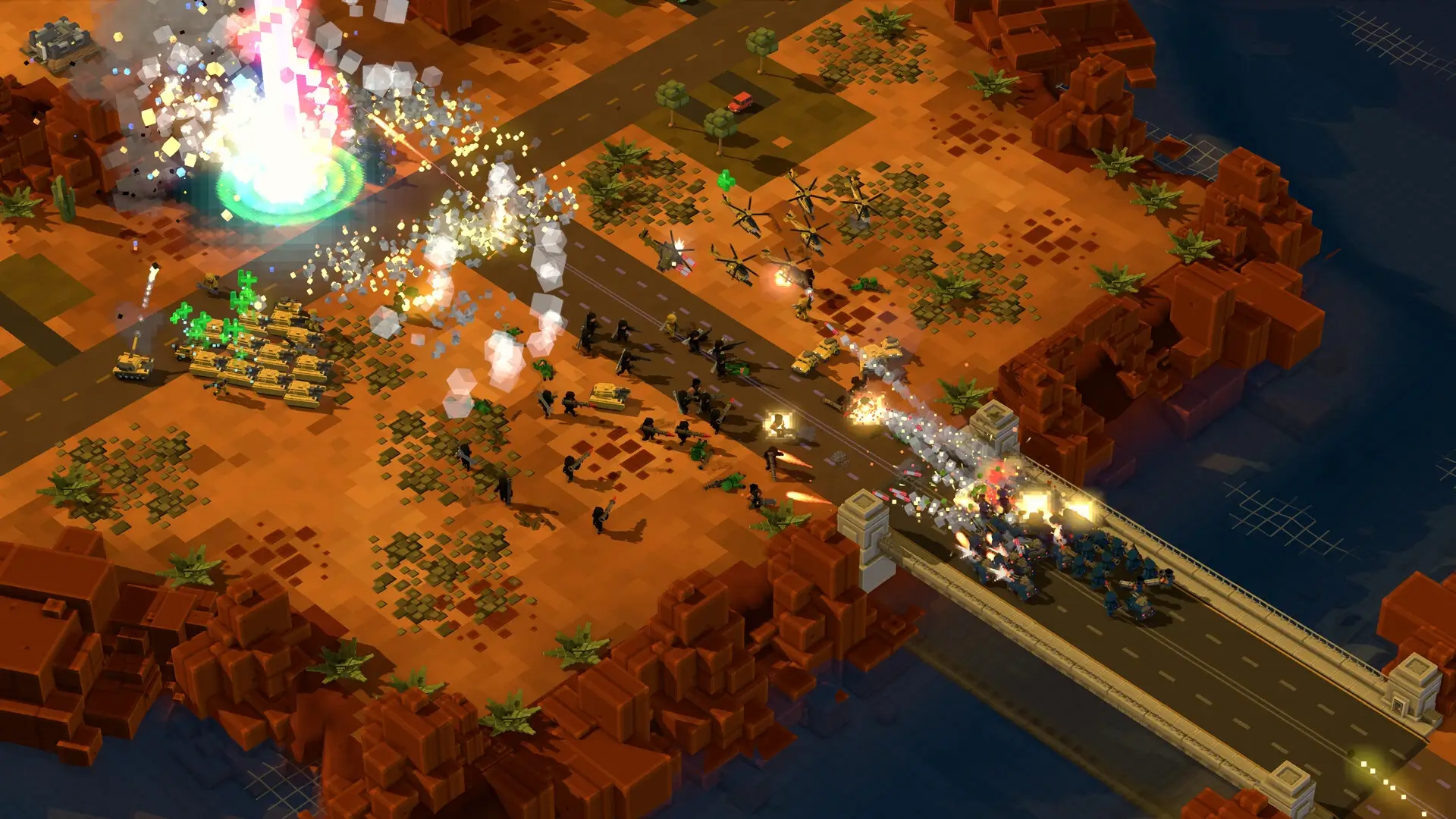 9-Bit Armies: A Bit Too Far Gameplay Screenshots 4