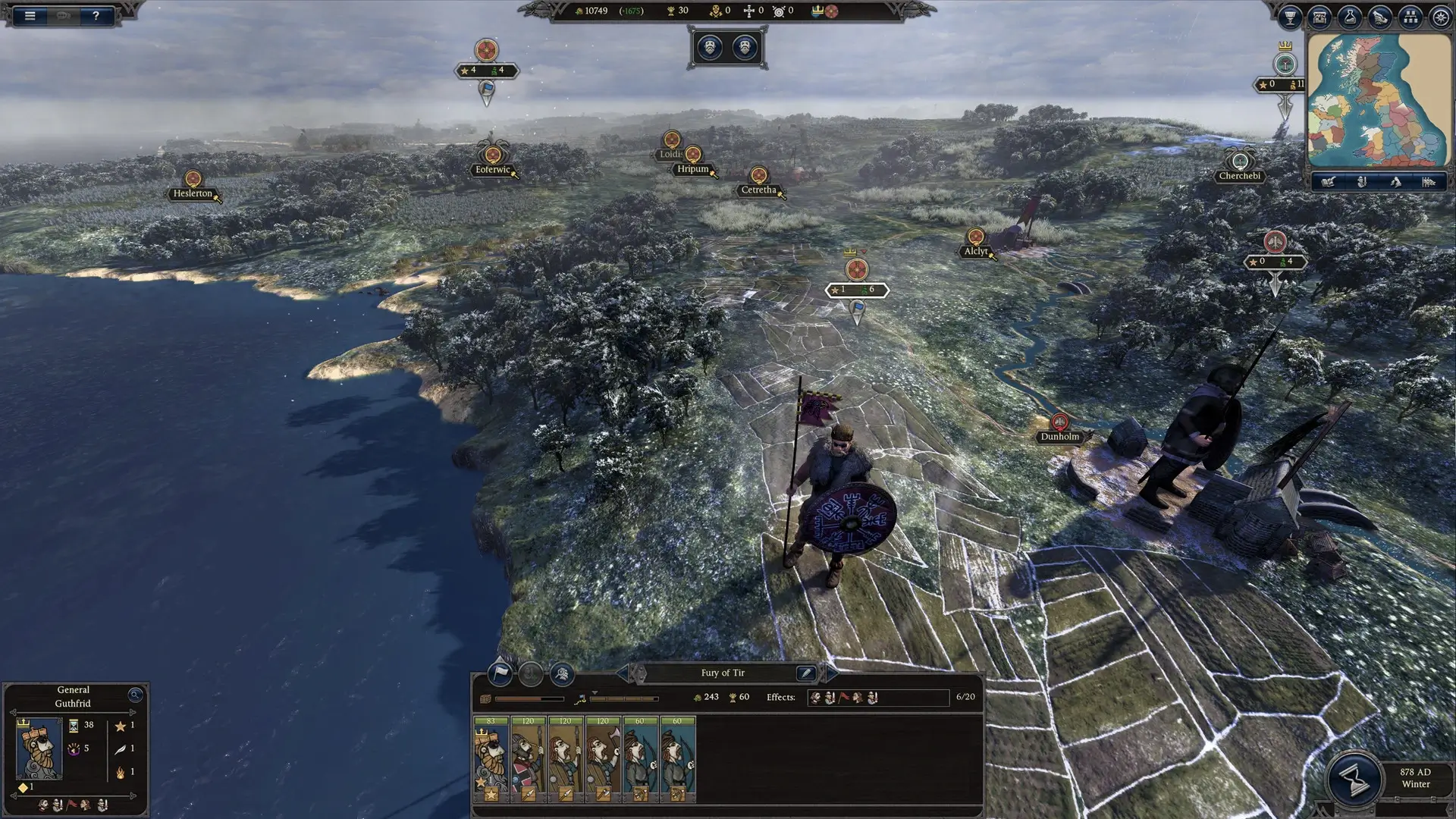 A Total War Saga: Thrones of Britannia Gameplay Screenshots 3