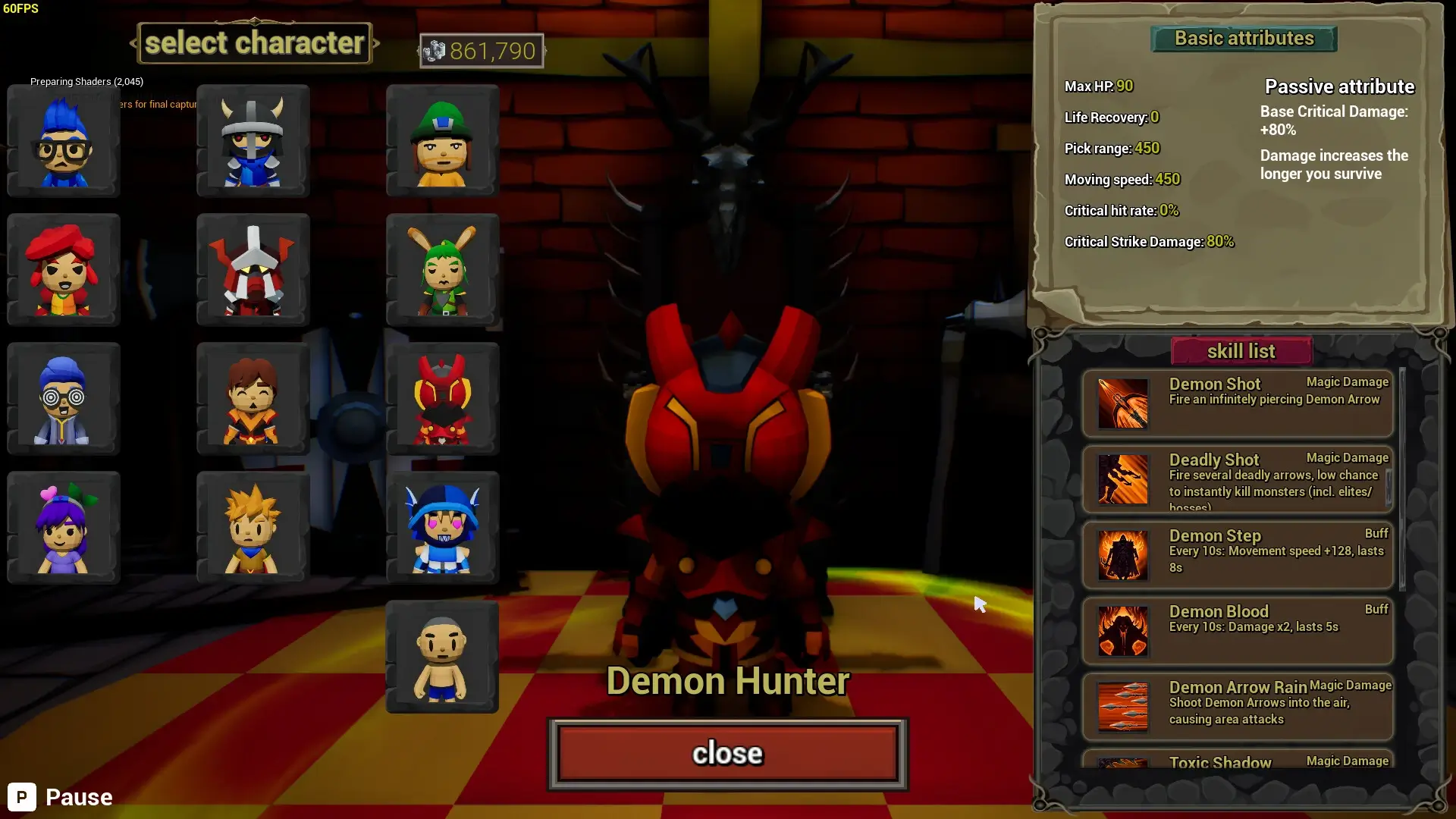 Abyss Eschaton Survivors Gameplay Screenshots 4