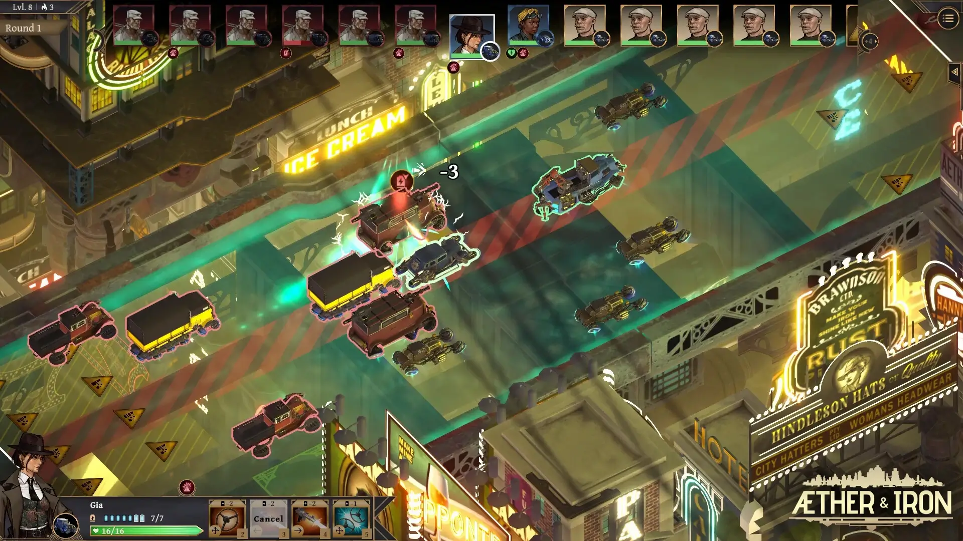 Aether & Iron Gameplay Screenshots 1