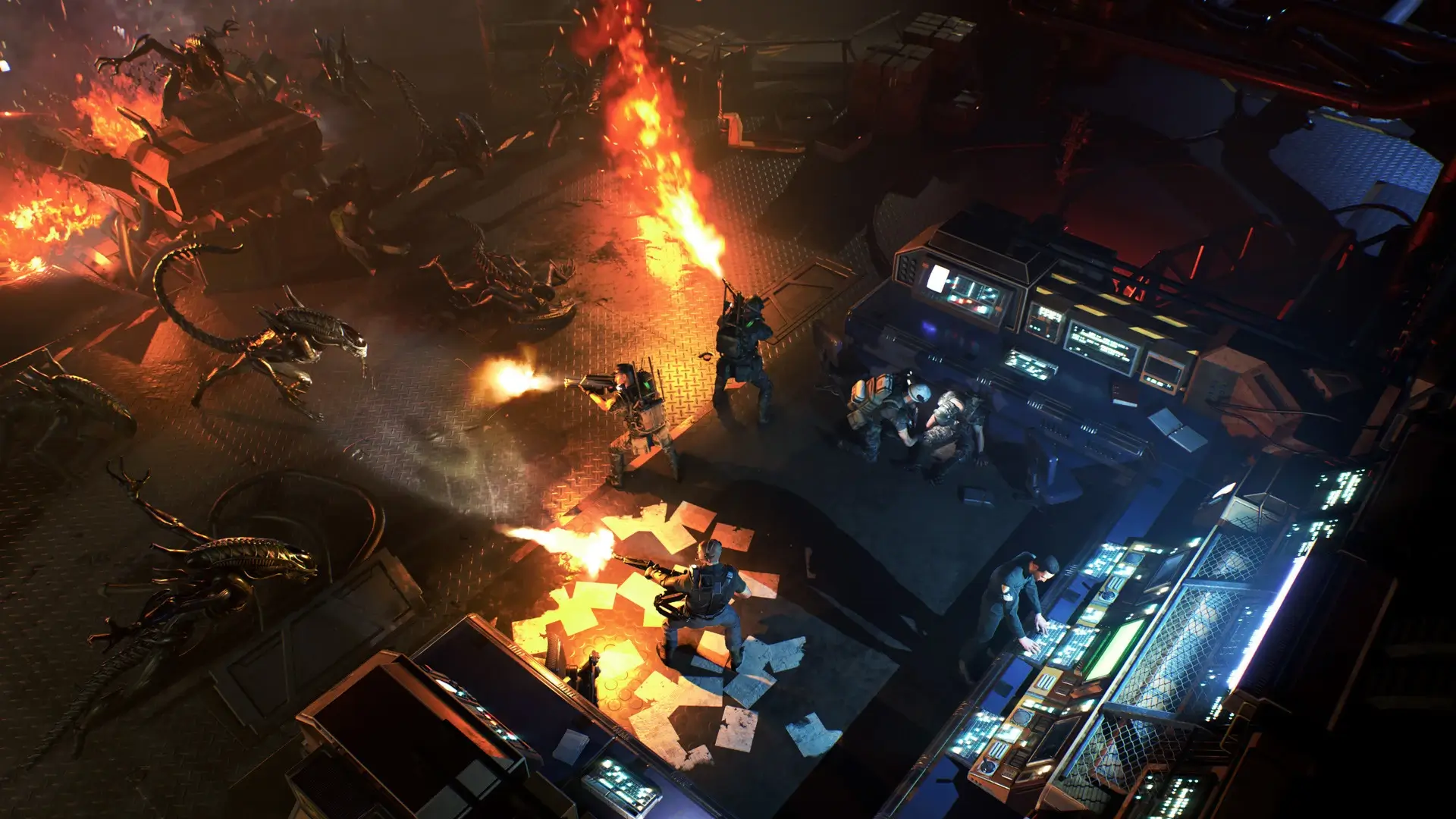 Aliens: Dark Descent Gameplay Screenshots 1