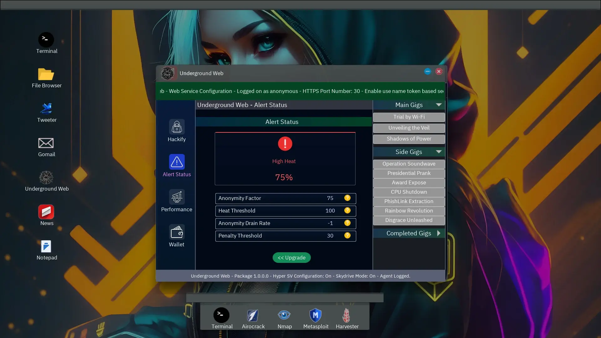 Anonymous Hacker Simulator Gameplay Screenshots 2
