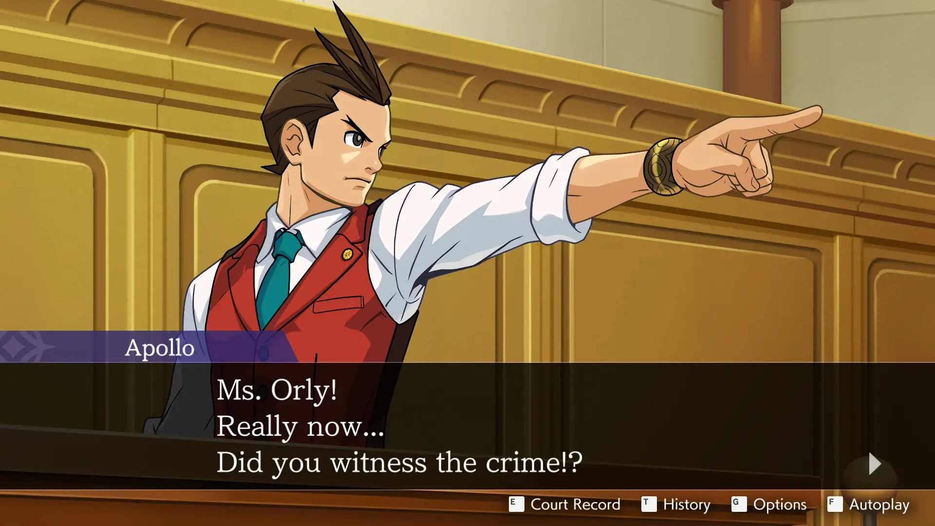 Apollo Justice: Ace Attorney Trilogy Gameplay Screenshots 1
