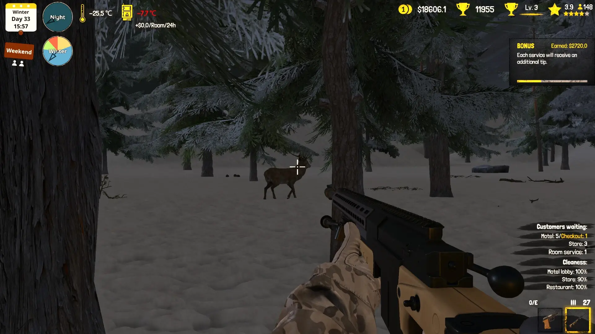 Arctic Motel Simulator Gameplay Screenshots 2