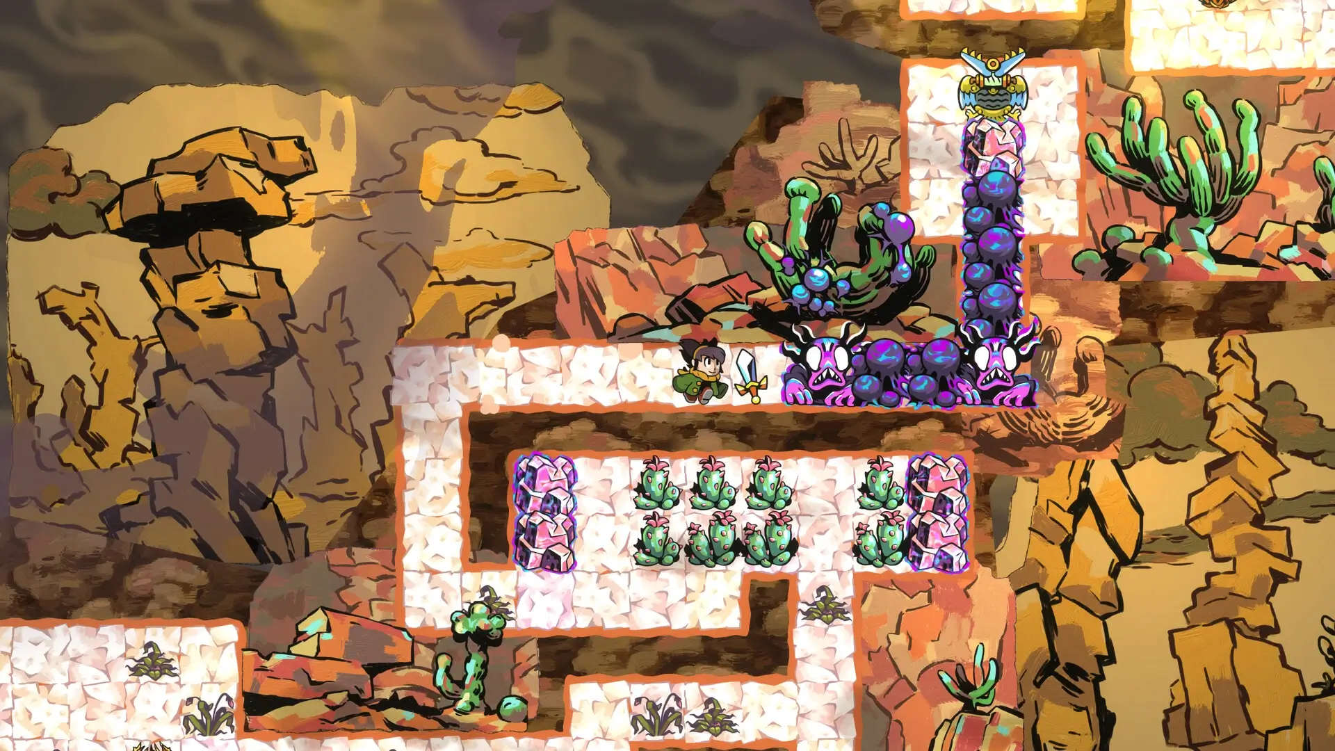Arranger: A Role-Puzzling Adventure Gameplay Screenshots 4