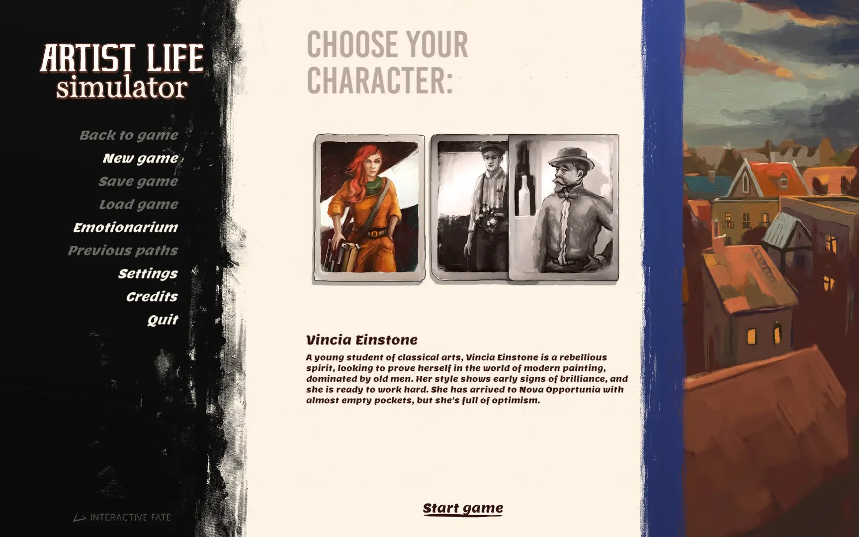 Artist Life Simulator Gameplay Screenshots 1