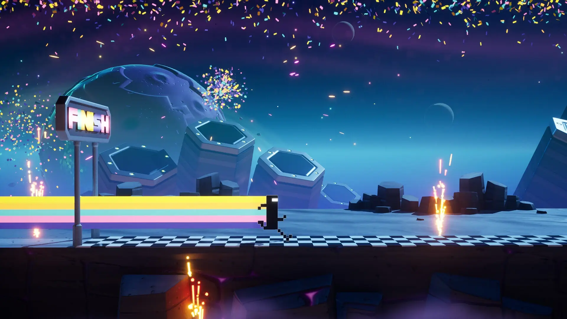BIT.TRIP RERUNNER Gameplay Screenshots 1