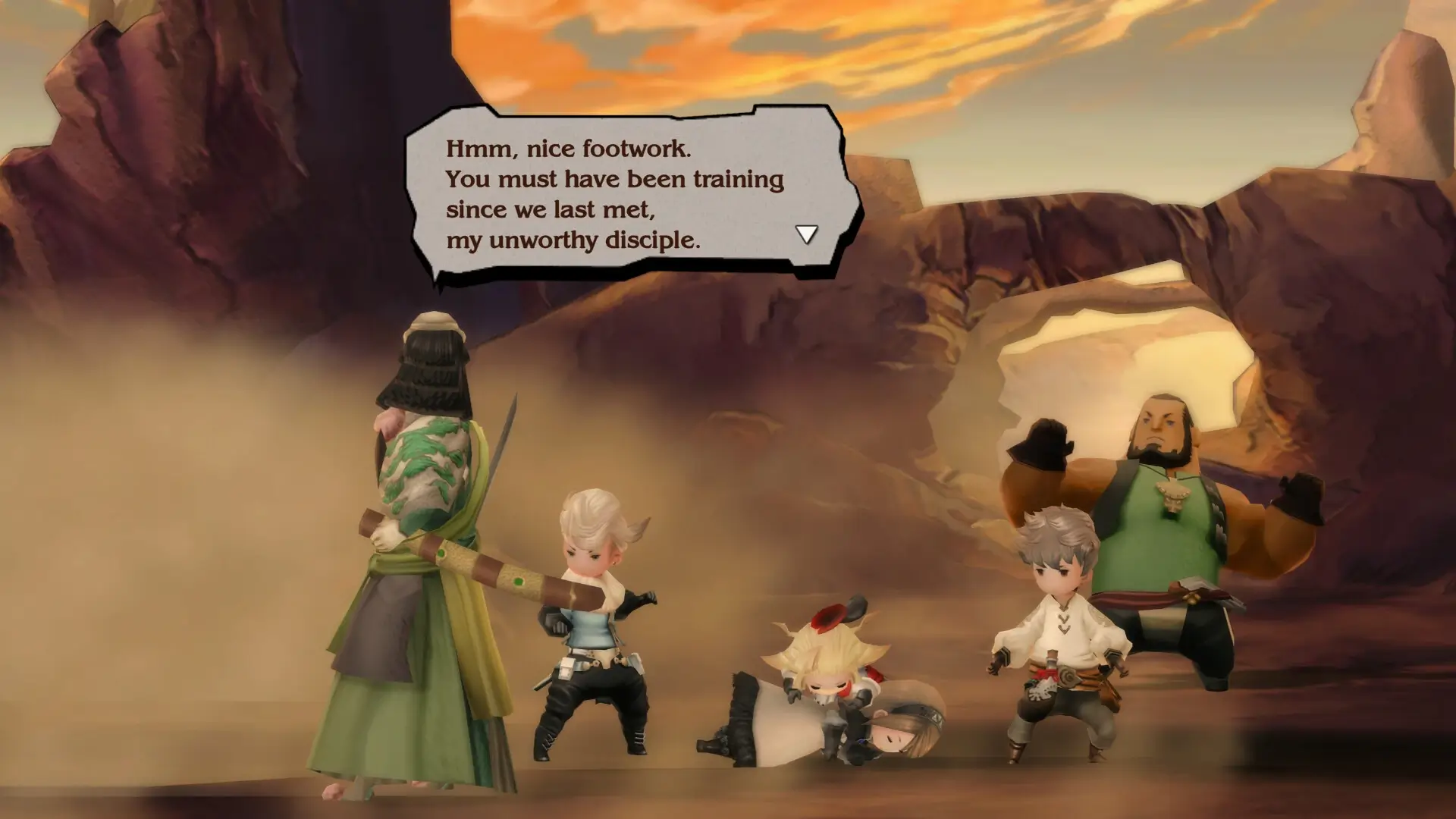 BRAVELY DEFAULT FLYING FAIRY HD Remaster Gameplay Screenshots 1