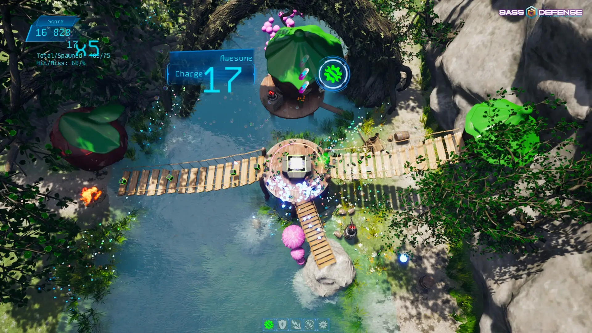 Bass Defense: Rhythm Meets Strategy Gameplay Screenshots 2
