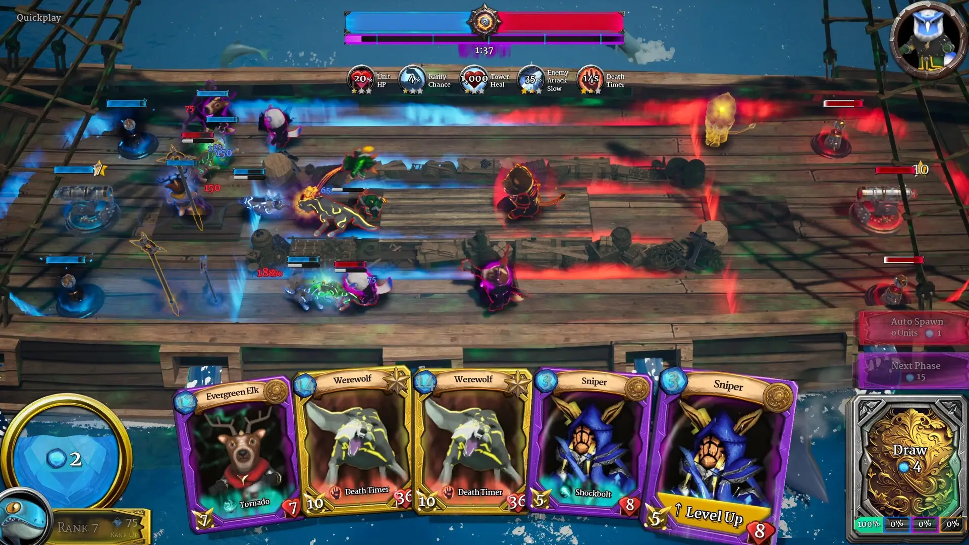 Battle Waves: Card Tactics Gameplay Screenshots 4