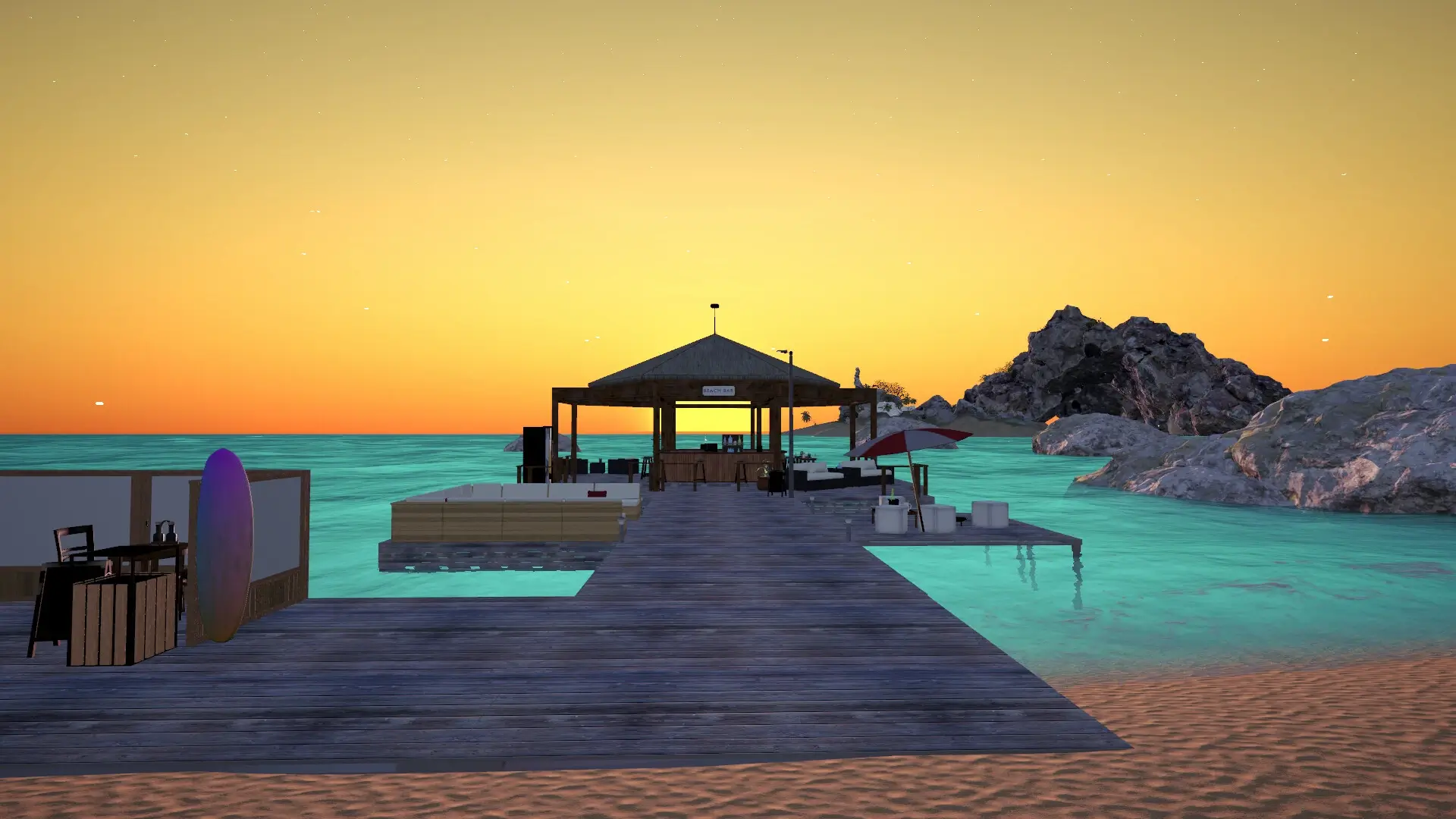 Beach Club Simulator 2024 Gameplay Screenshots 1