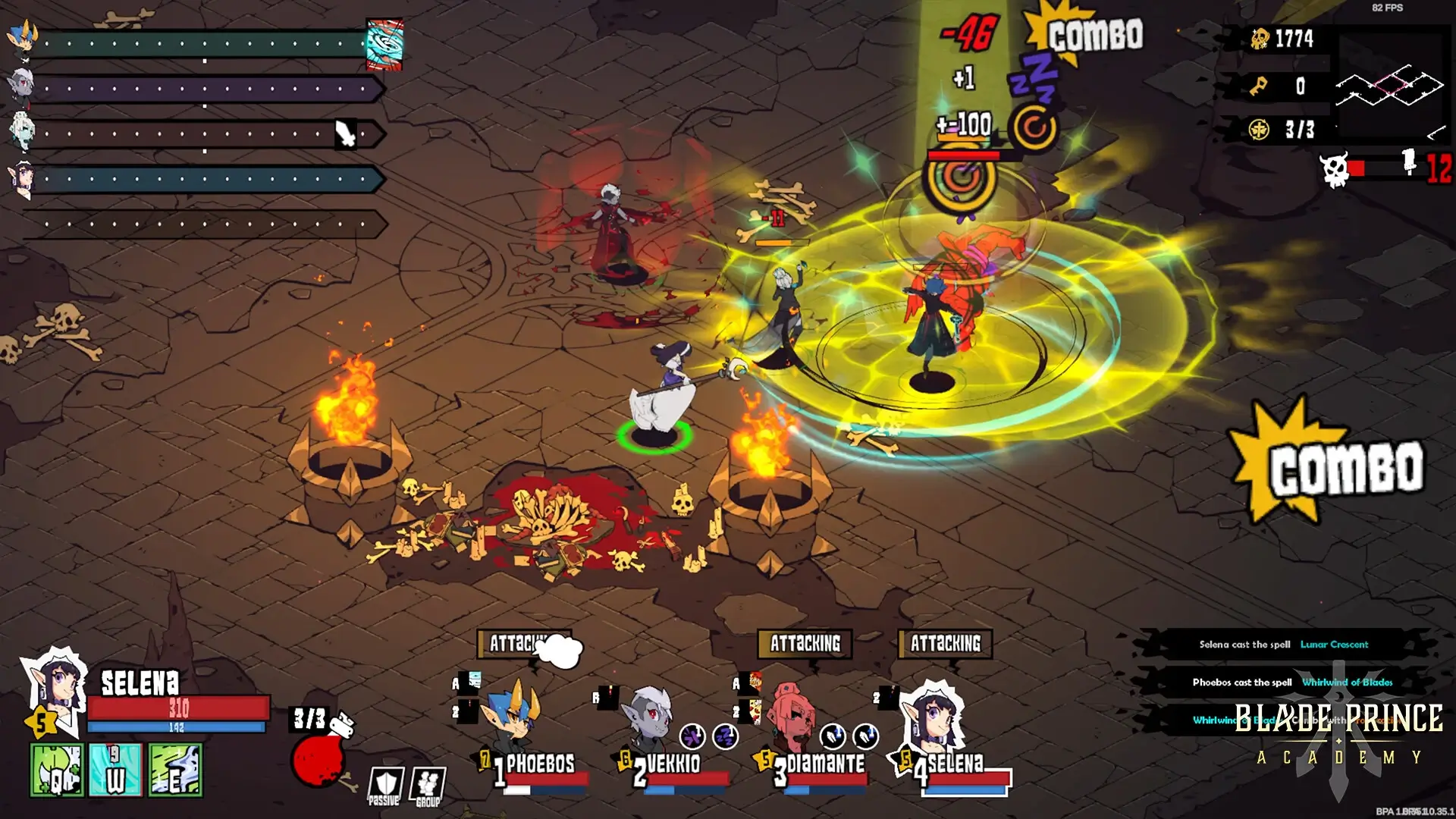 Blade Prince Academy Gameplay Screenshots 1