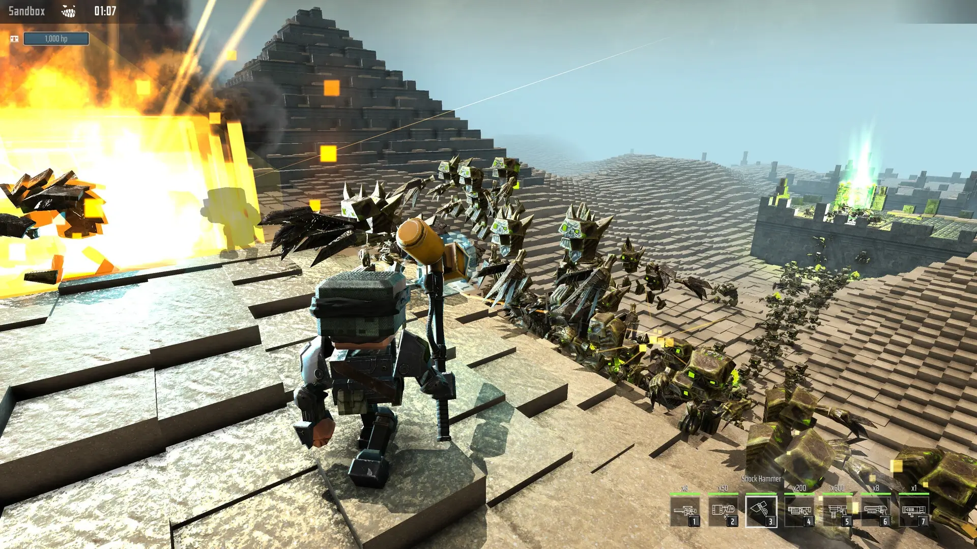 Block Fortress 2 Gameplay Screenshots 1