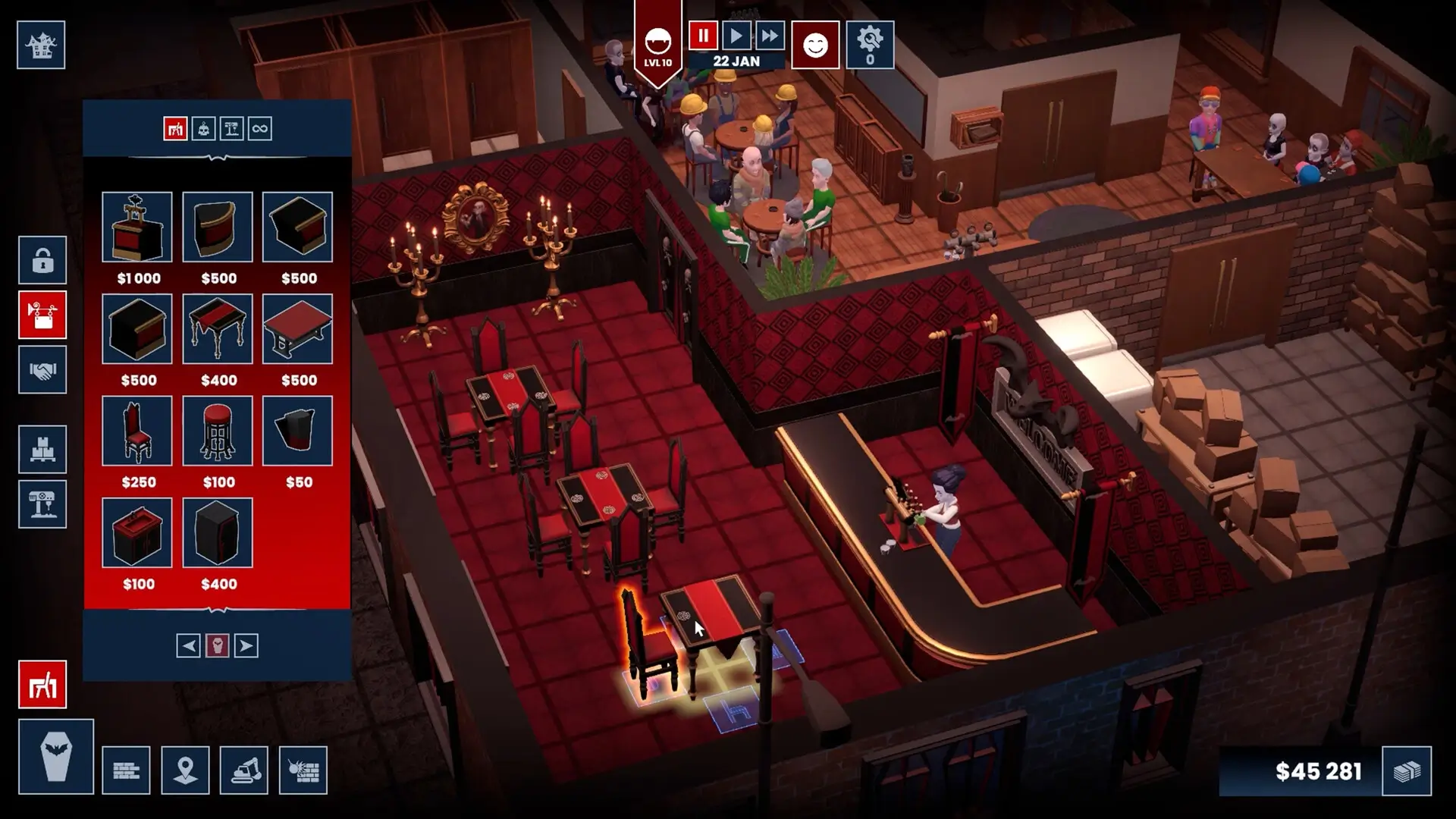 Blood Bar Tycoon Gameplay Screenshots 4