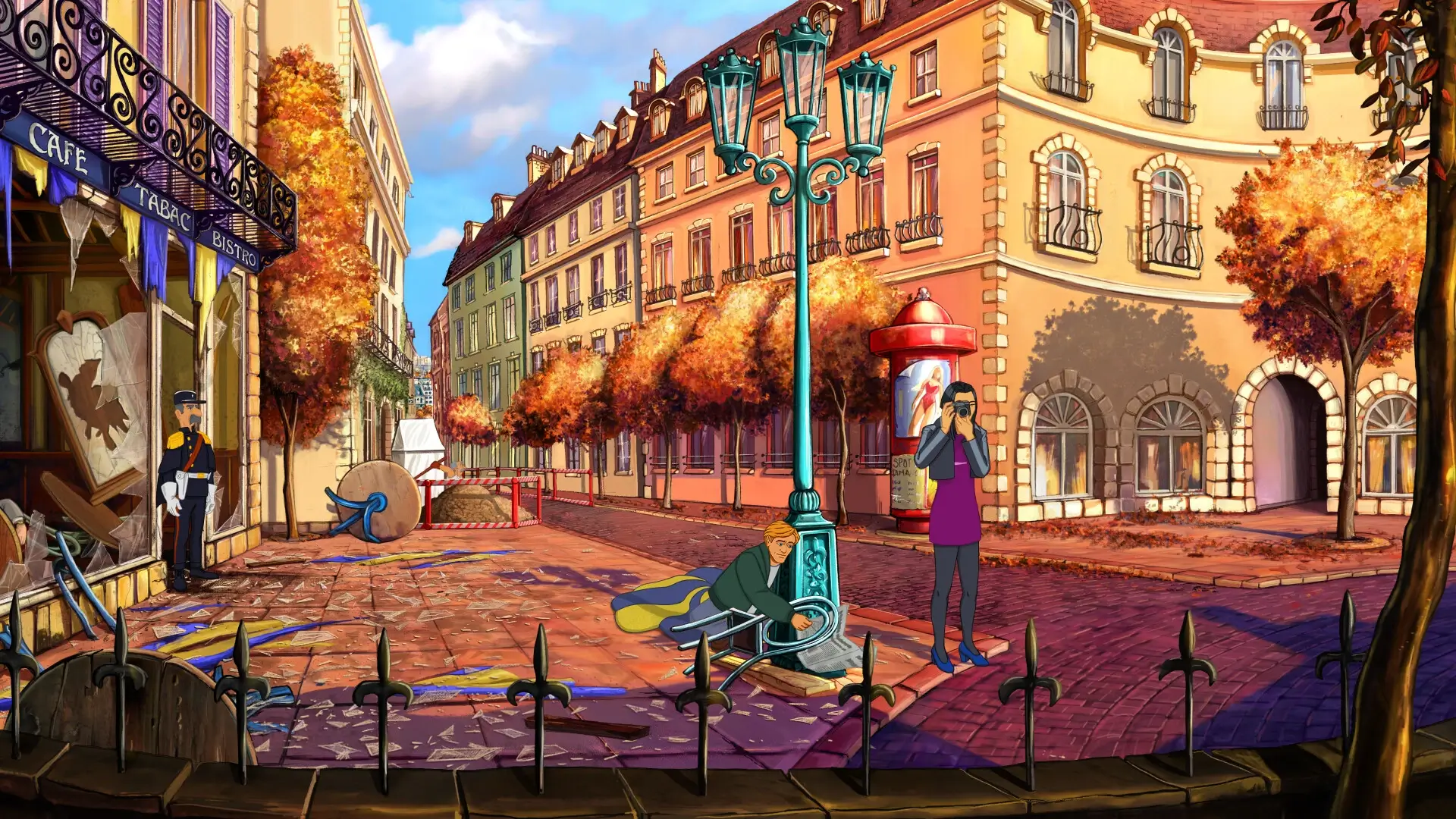 Broken Sword – Shadow of the Templars: Reforged Gameplay Screenshots 1