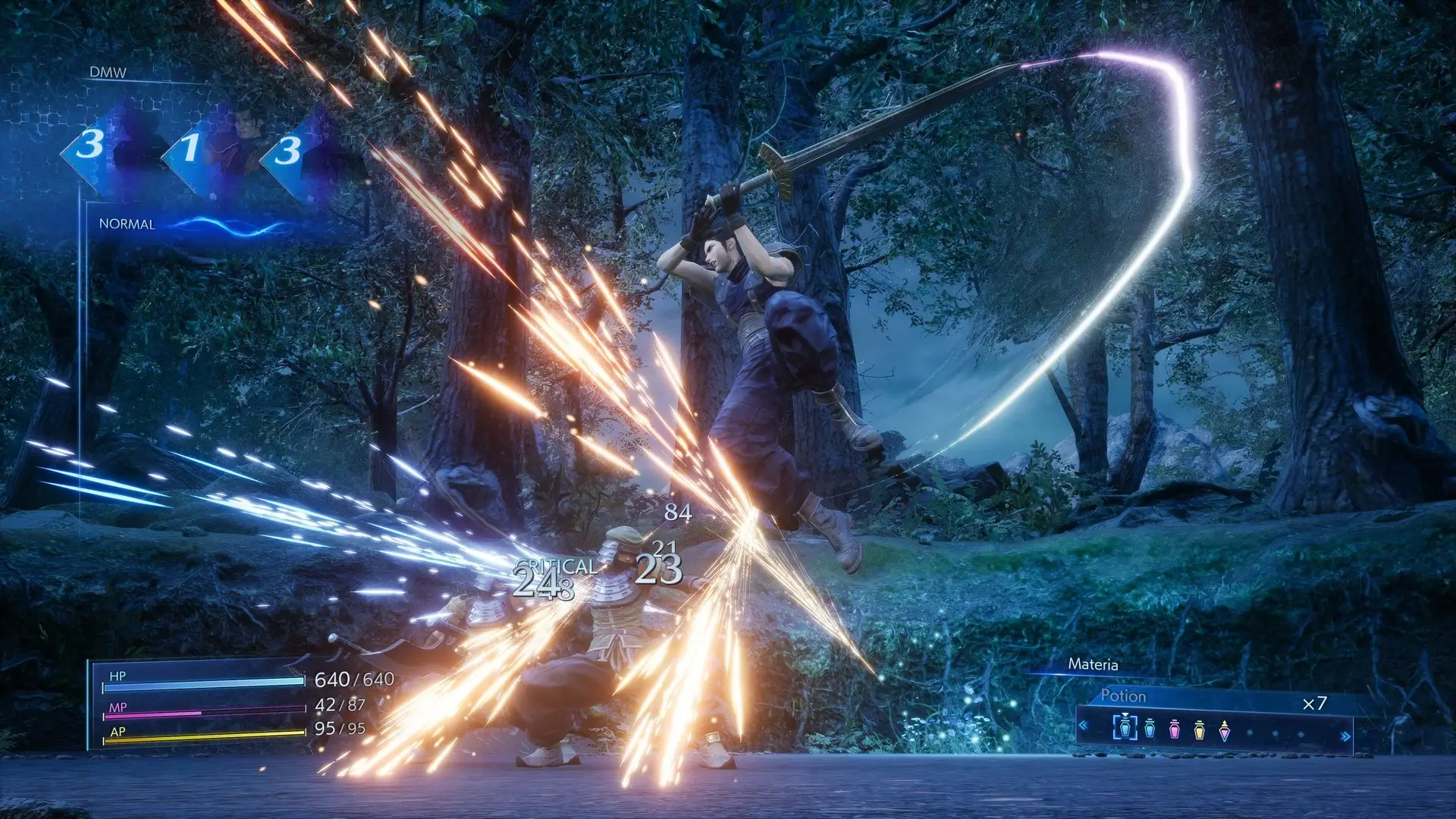 CRISIS CORE: FINAL FANTASY VII – REUNION: Digital Deluxe Edition Gameplay Screenshots 1