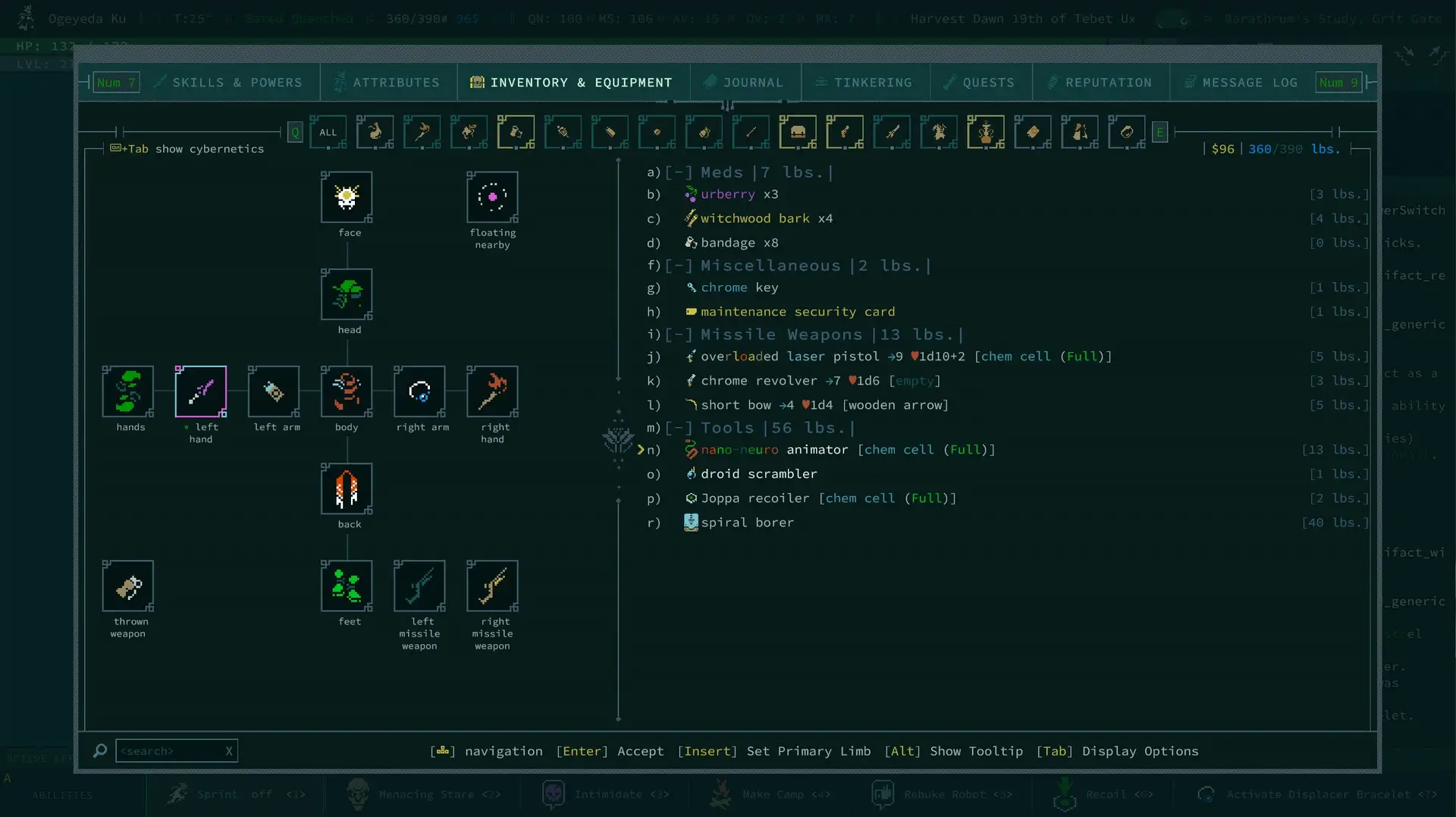 Caves of Qud: Dromad Deluxe Edition Gameplay Screenshots 2
