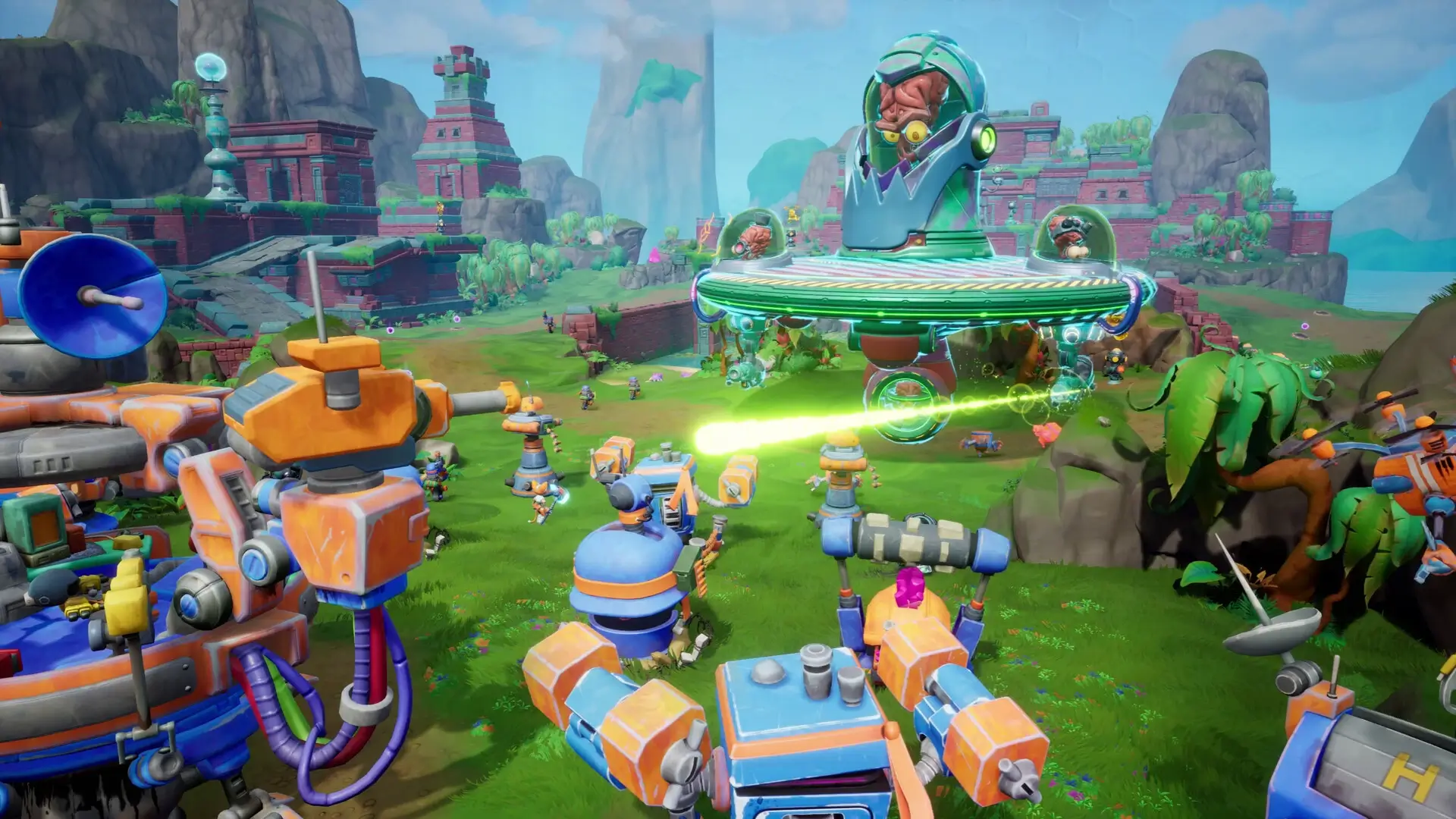 Chip ‘n Clawz vs. The Brainioids: Big Brain Edition Gameplay Screenshots 3